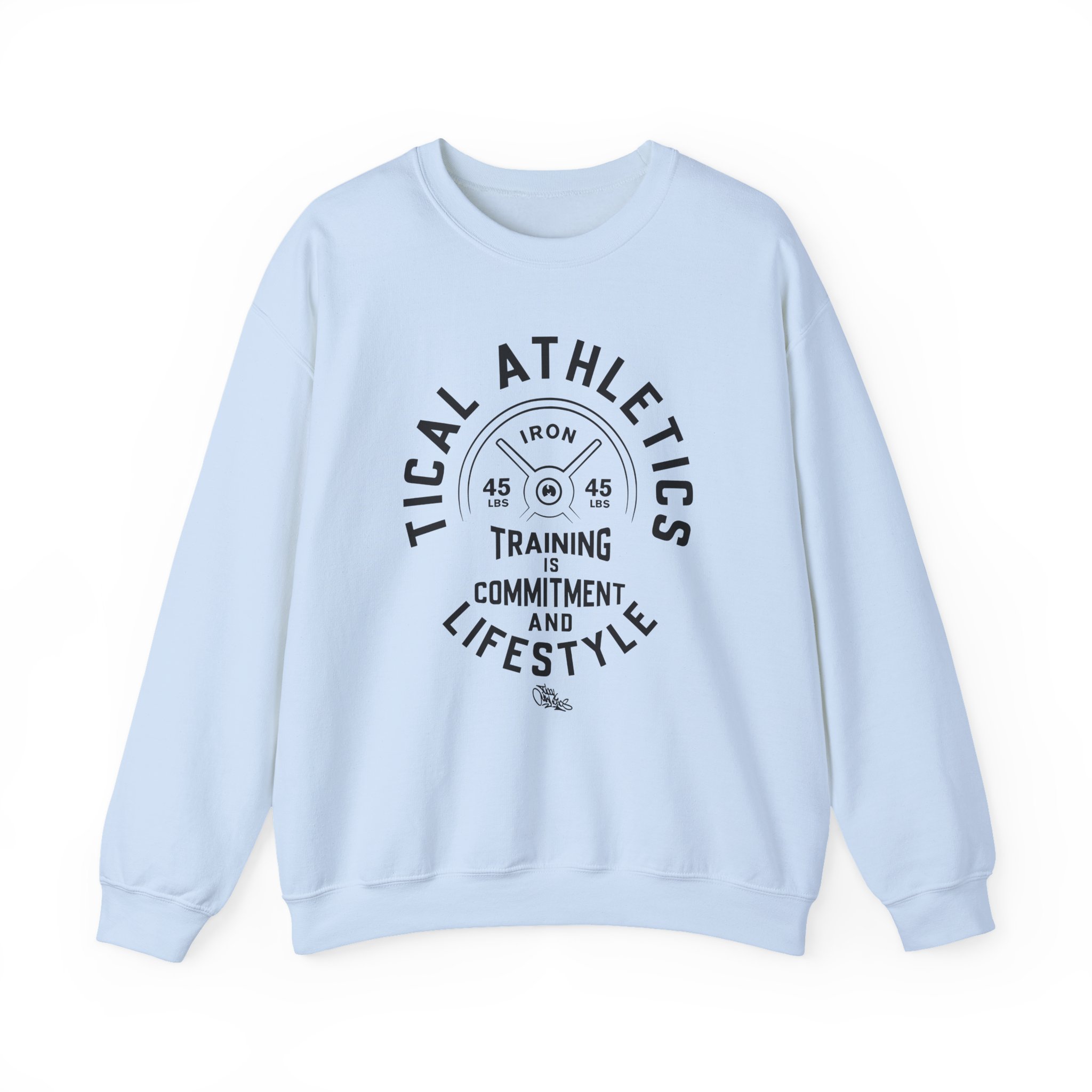 Method Man Training is Commitment and Lifestyle Tical Athletic Unisex Heavy Blendâ„¢ Crewneck Sweatshirt