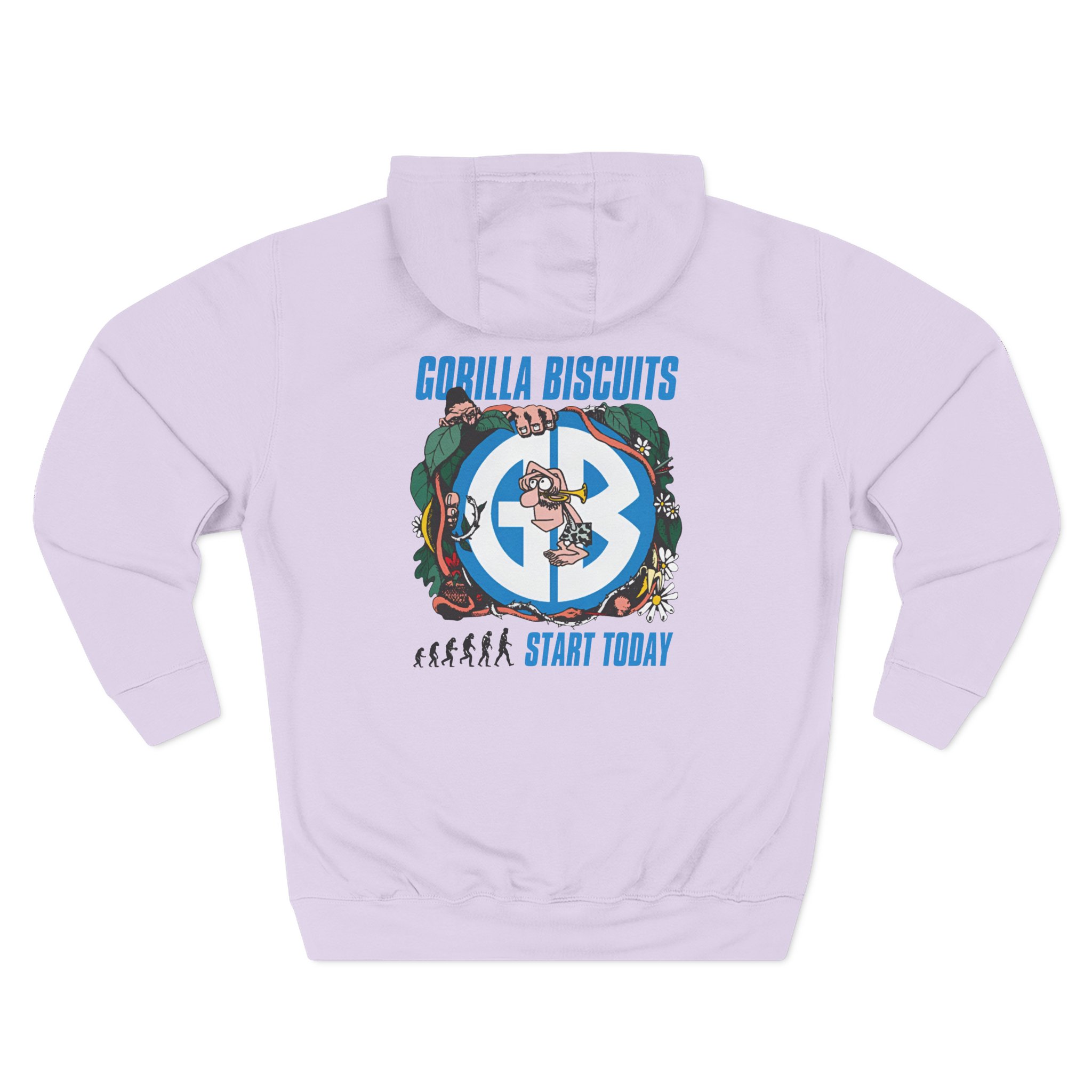Gorilla Biscuits Jungle Three-Panel Fleece Hoodie