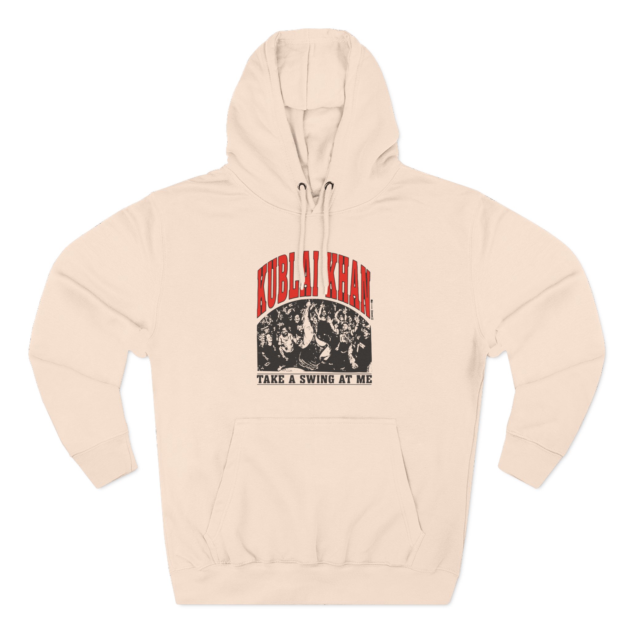 Kublai Khan - Take a Swing at Me Three-Panel Fleece Hoodie