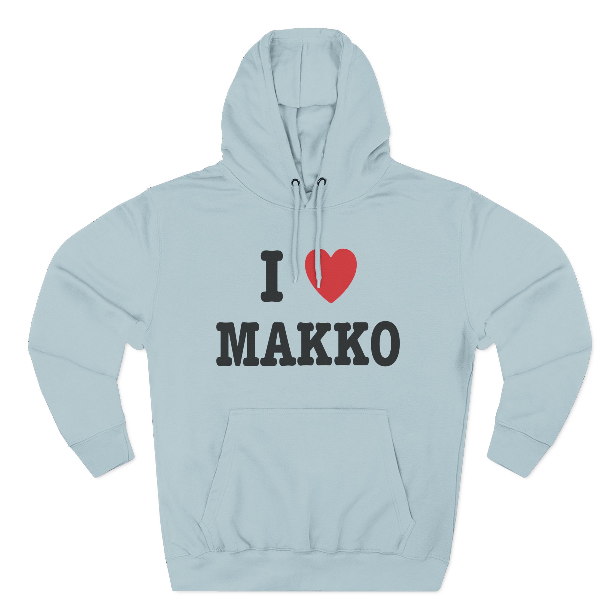 Makko Three-Panel Fleece Hoodie