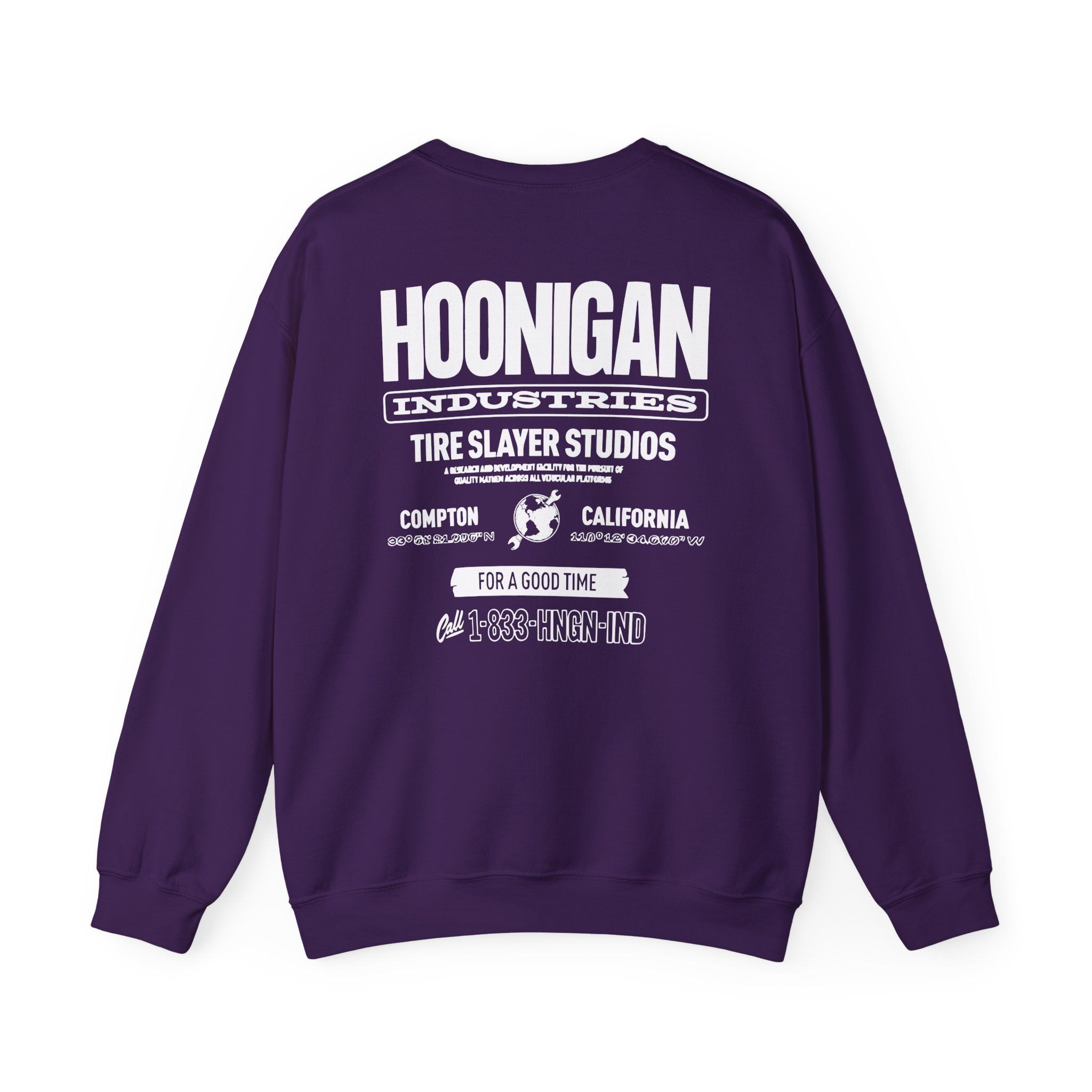 Ken Block Hoonigan Headquarters Unisex Heavy Blendâ„¢ Crewneck Sweatshirt