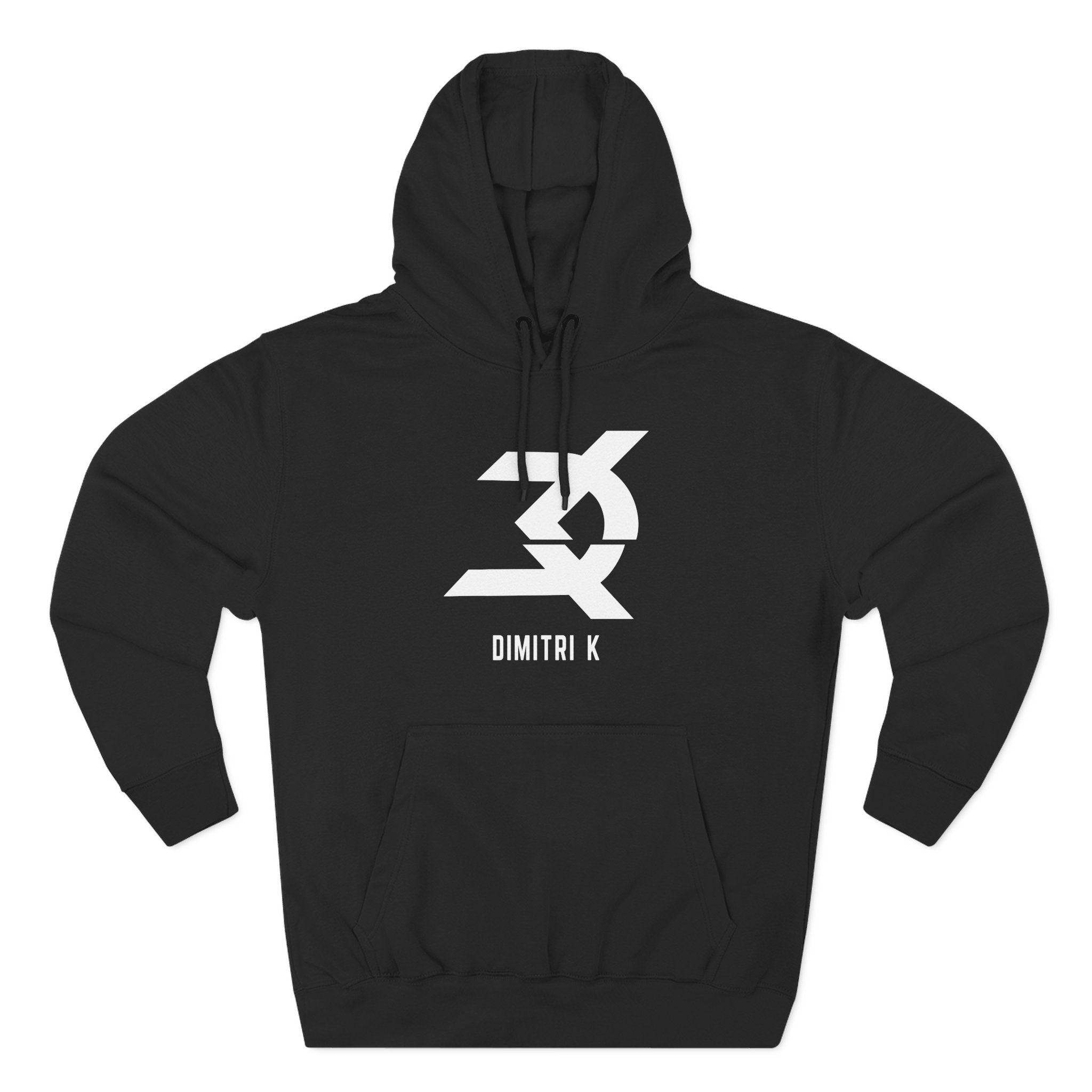 Dimitri K Three-Panel Fleece Hoodie