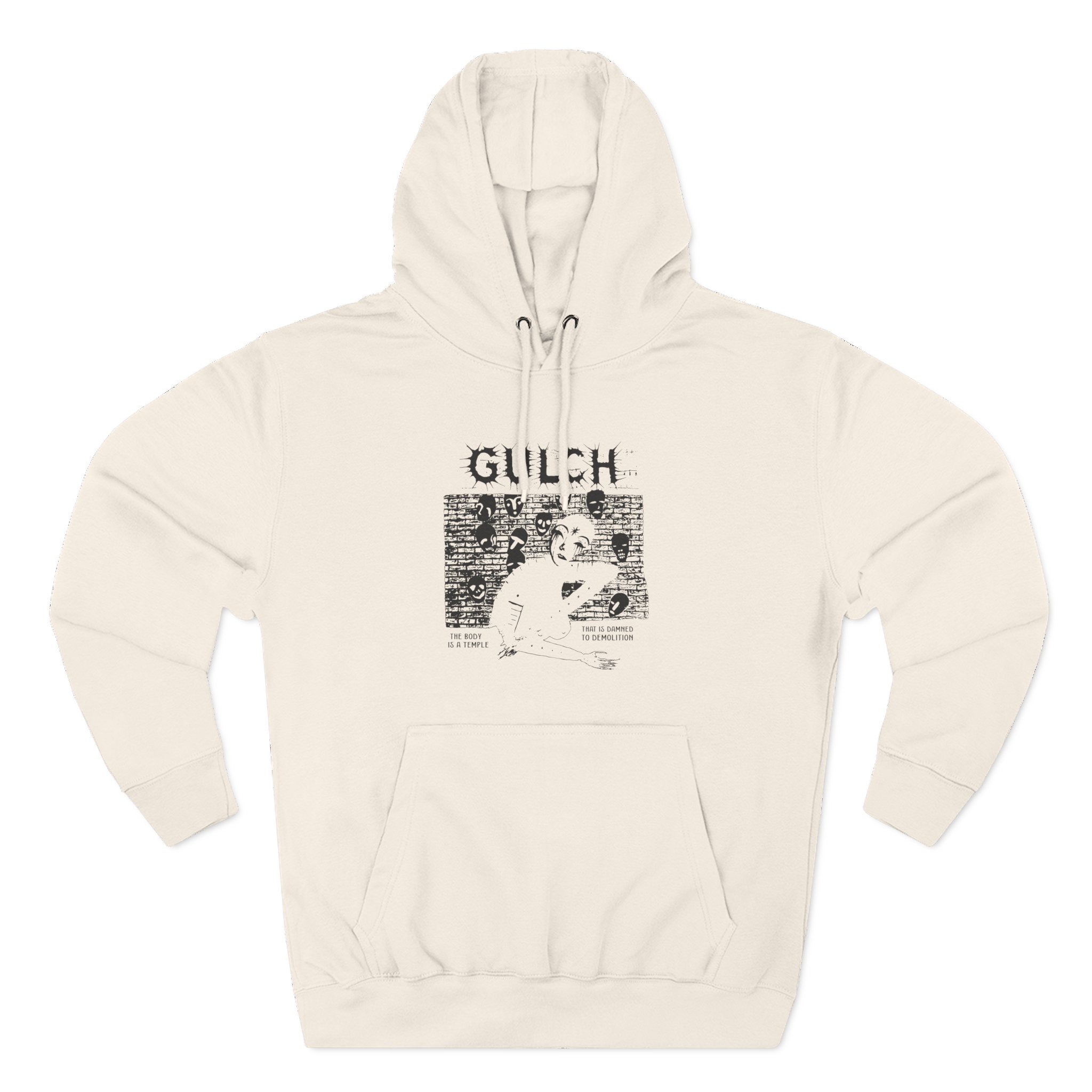 Gulch Band Three-Panel Fleece Hoodie
