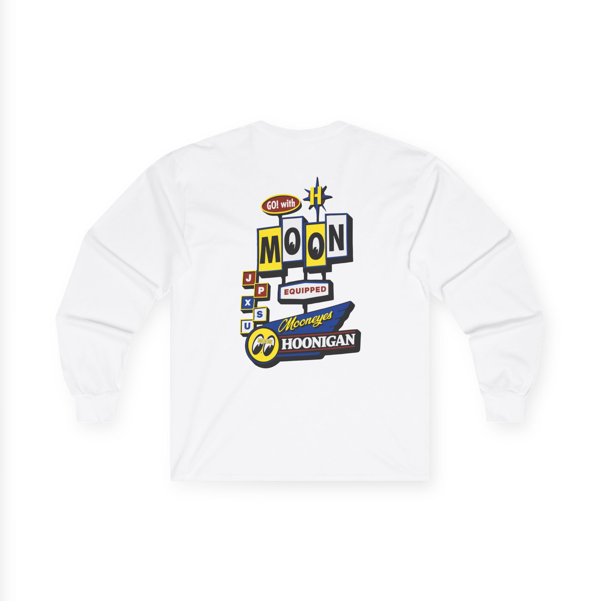 Ken Block Hoonigan X Mooneyes Moonmotel Unisex Ultra Cotton Long Sleeve Tee