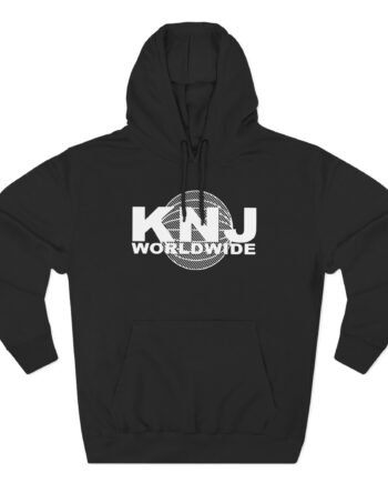 KNJ Three-Panel Fleece Hoodie