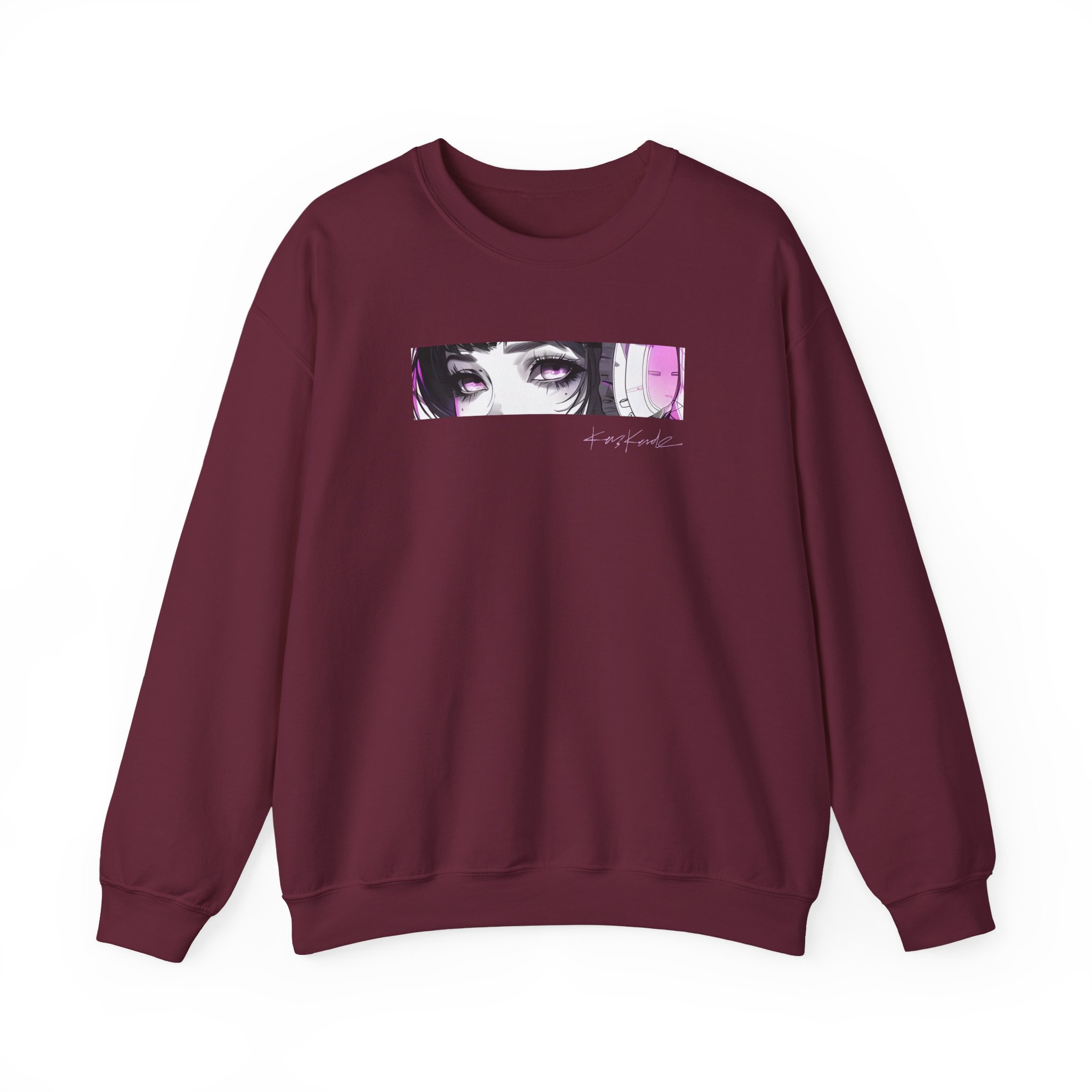 Kaskade Anime Eyes Unisex Heavy Blendâ„¢ Crewneck Sweatshirt