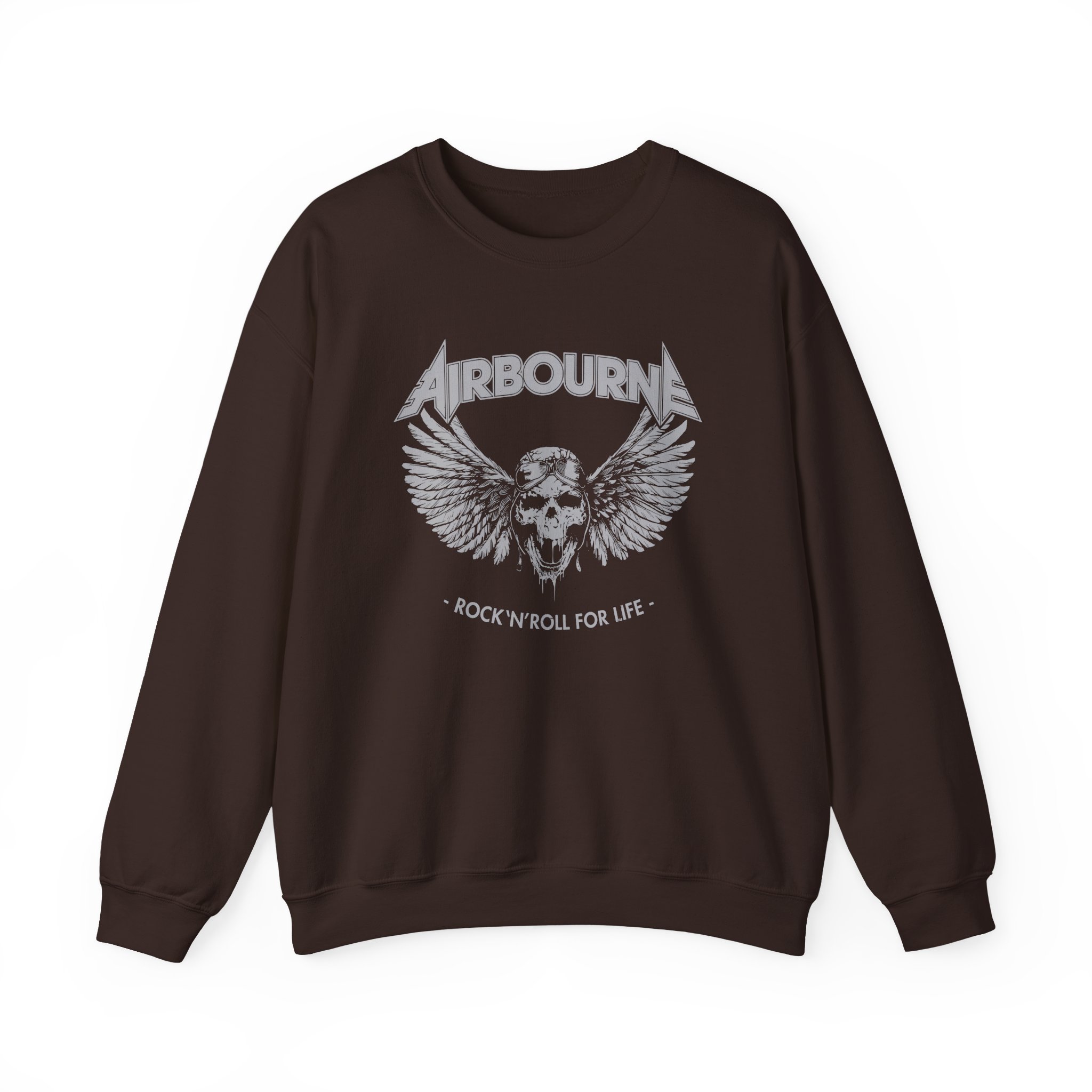 Airbourne - Rock N Roll for Life Unisex Heavy Blendâ„¢ Crewneck Sweatshirt