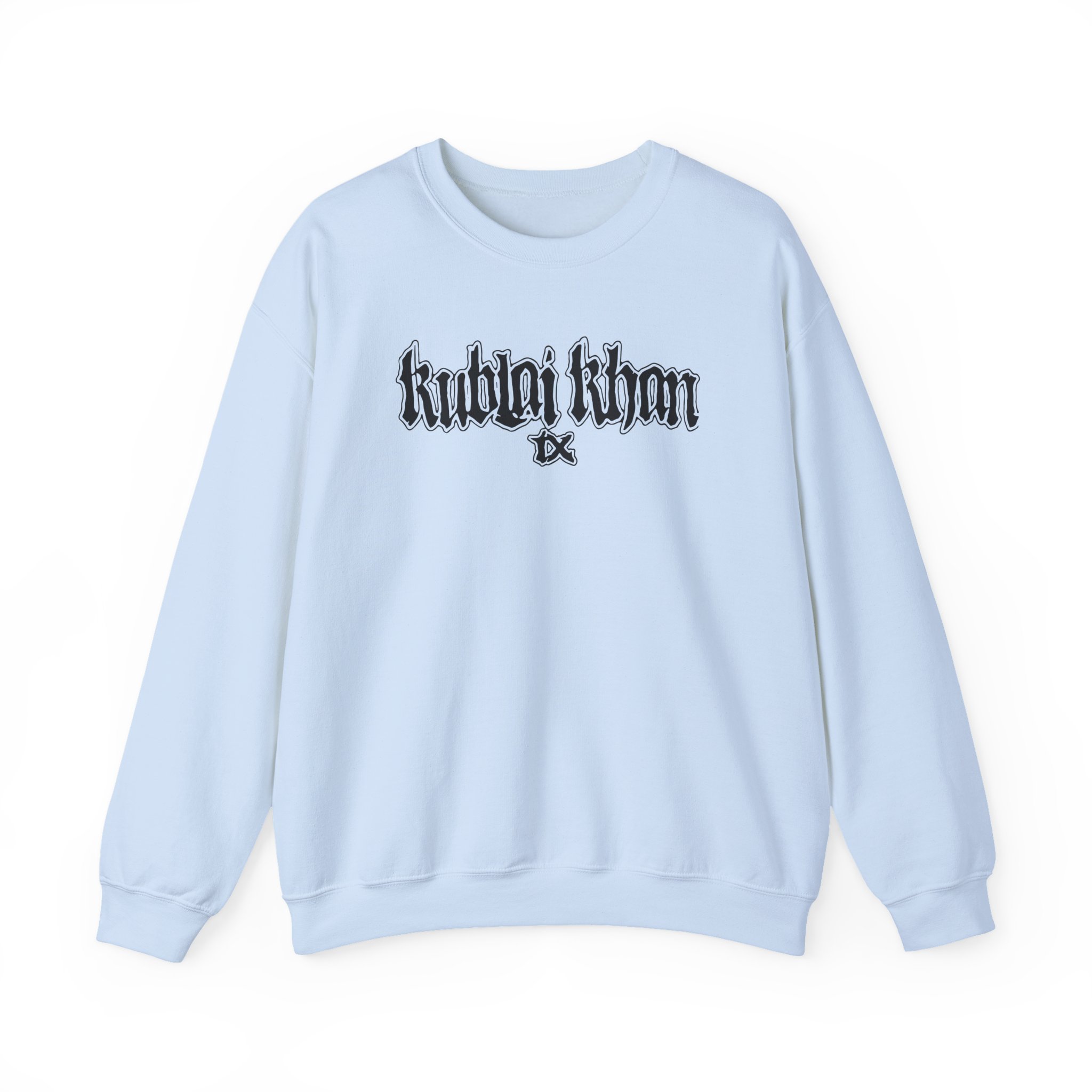 Kublai Khan - Never Enough Sportsgrey Unisex Heavy Blendâ„¢ Crewneck Sweatshirt