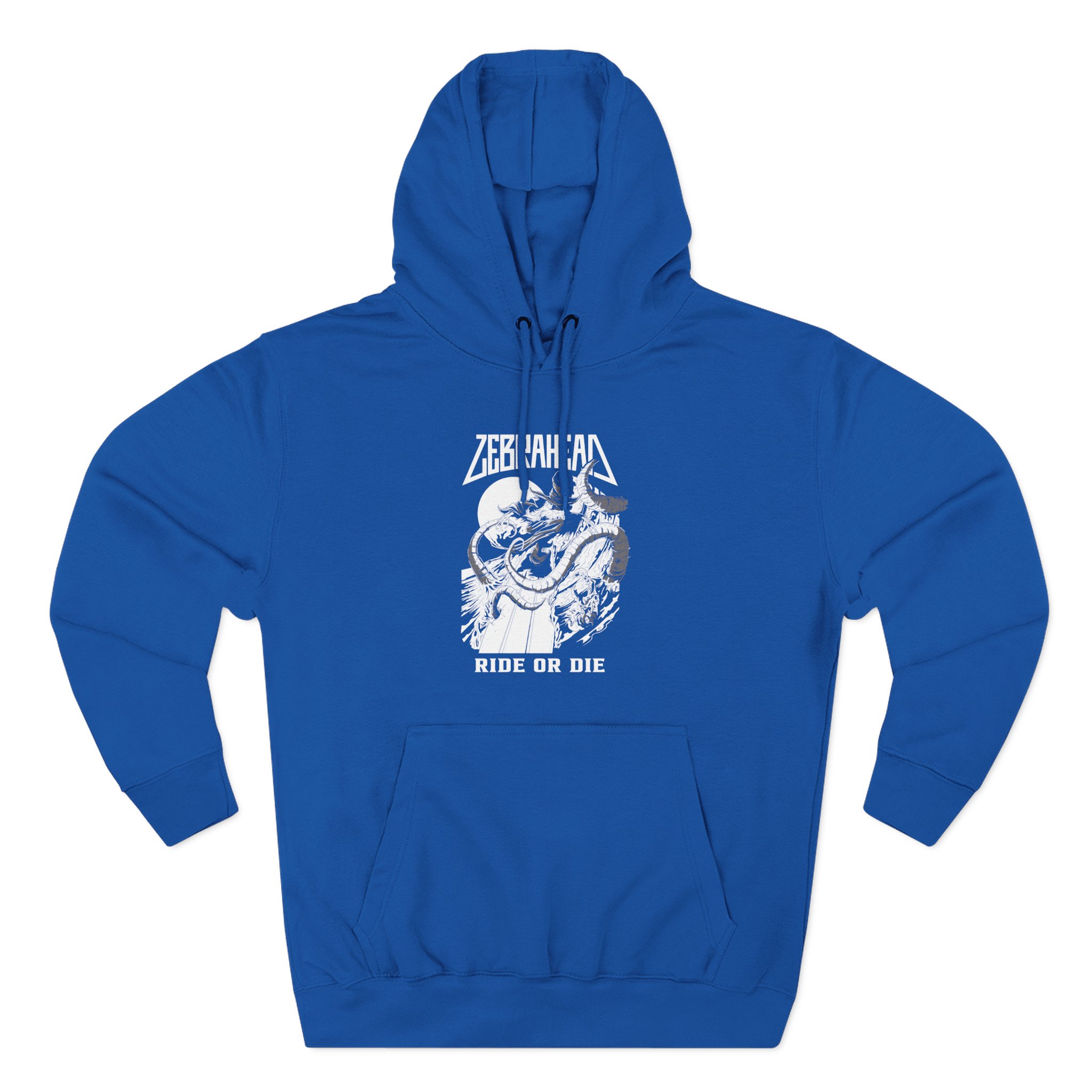 Zebrahead Ride or Die Three-Panel Fleece Hoodie