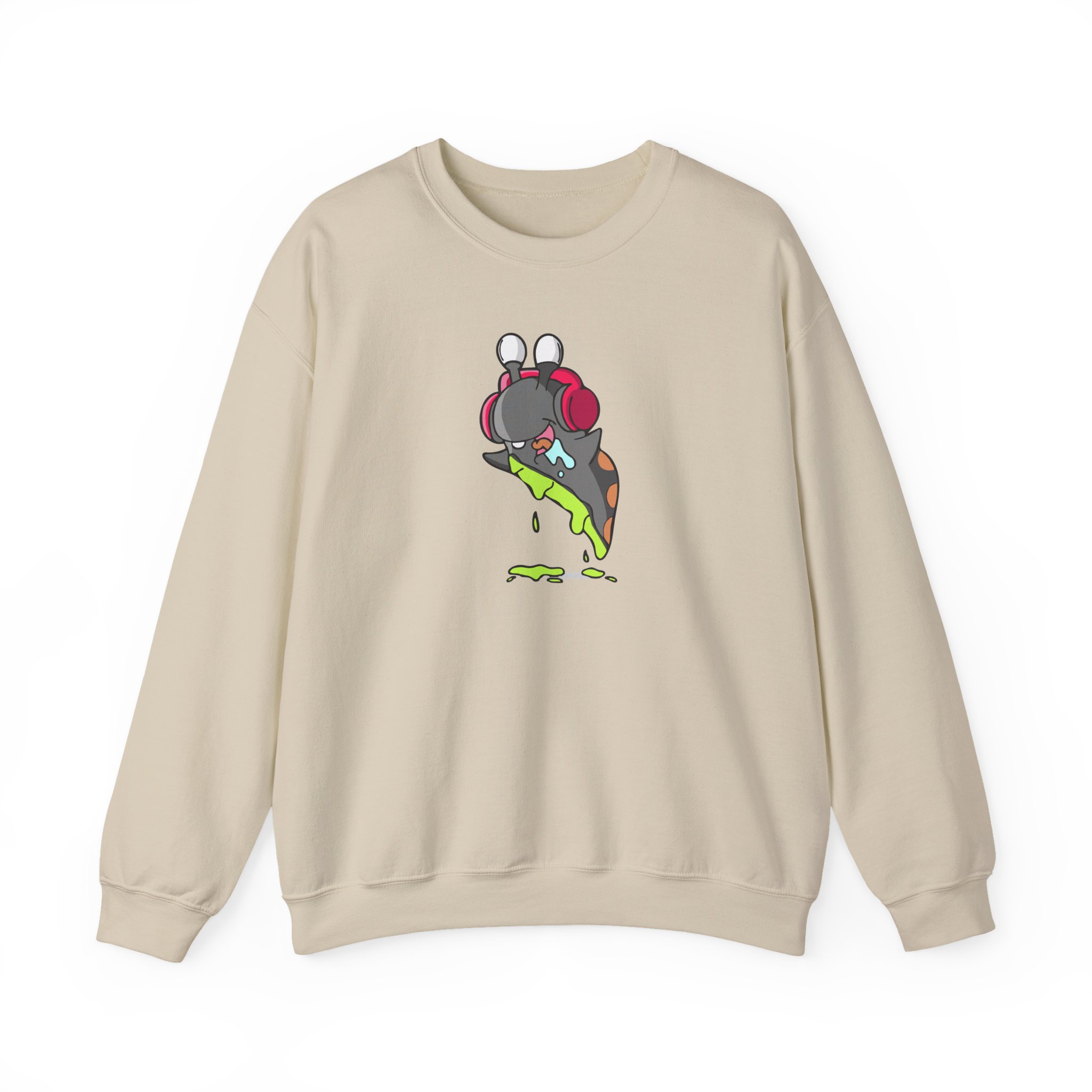 Slogoman Snail Unisex Heavy Blendâ„¢ Crewneck Sweatshirt