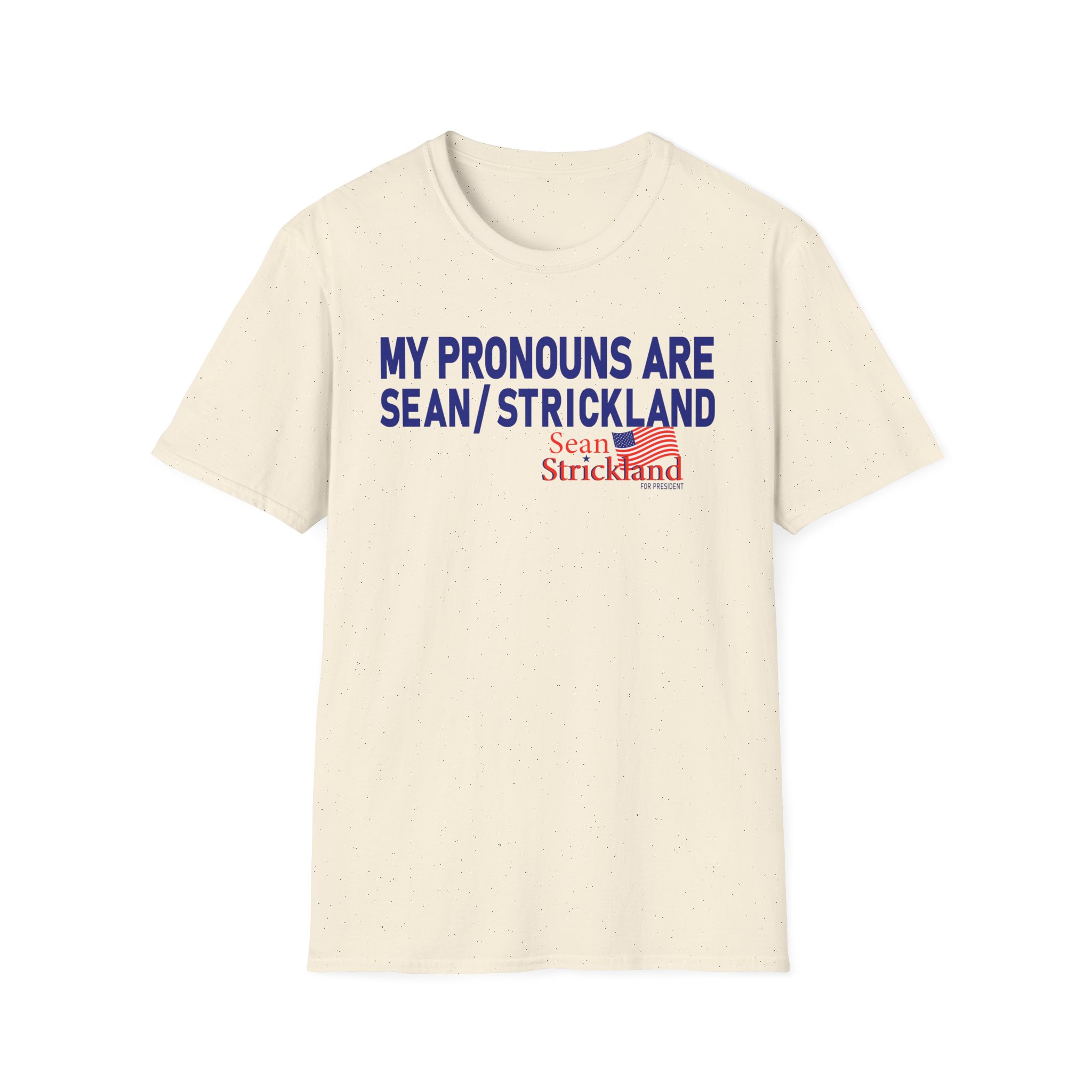 Sean Strickland My Pronouns Are Unisex Softstyle T-Shirt