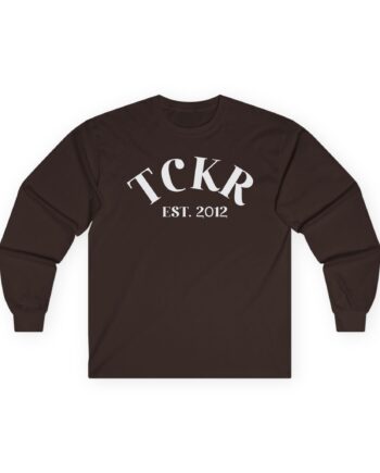 Kendall Rae Tckr Logo Unisex Ultra Cotton Long Sleeve Tee