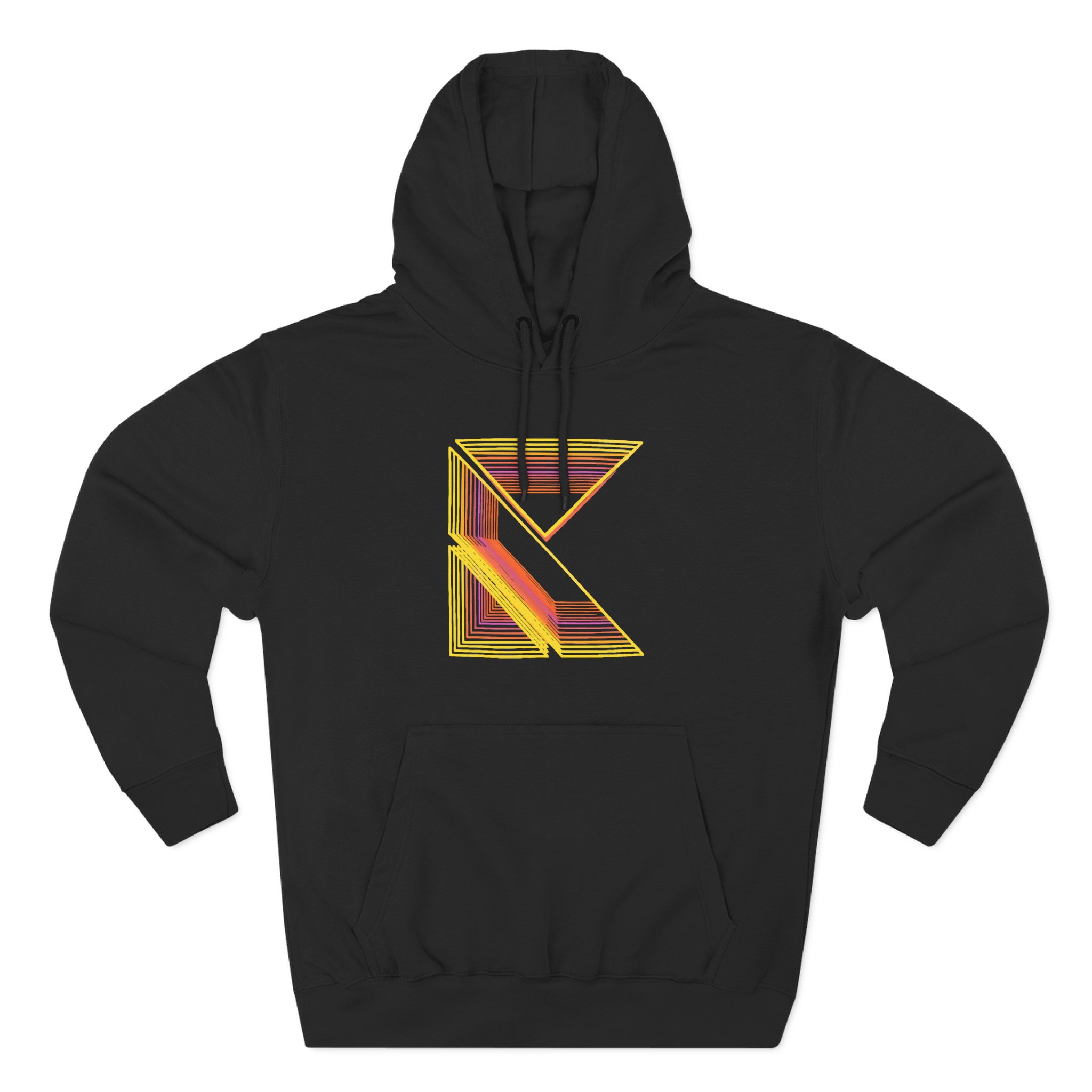 Kaskade K-prism Three-Panel Fleece Hoodie