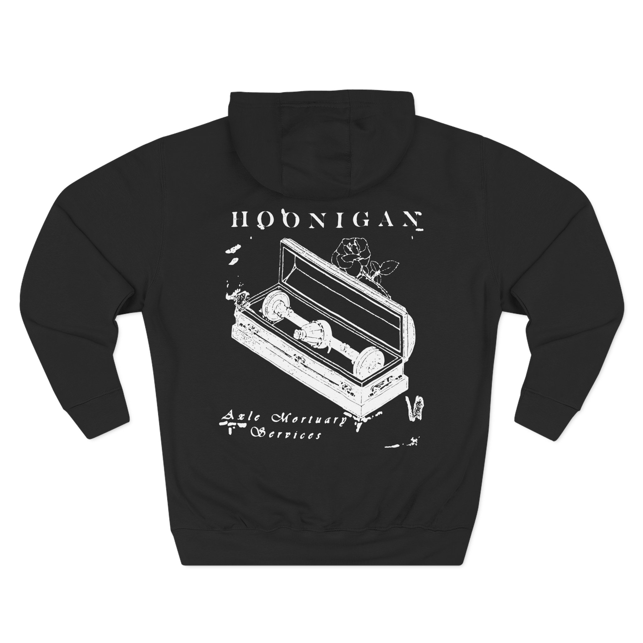 Ken Block Hoonigan Mortuary Three-Panel Fleece Hoodie
