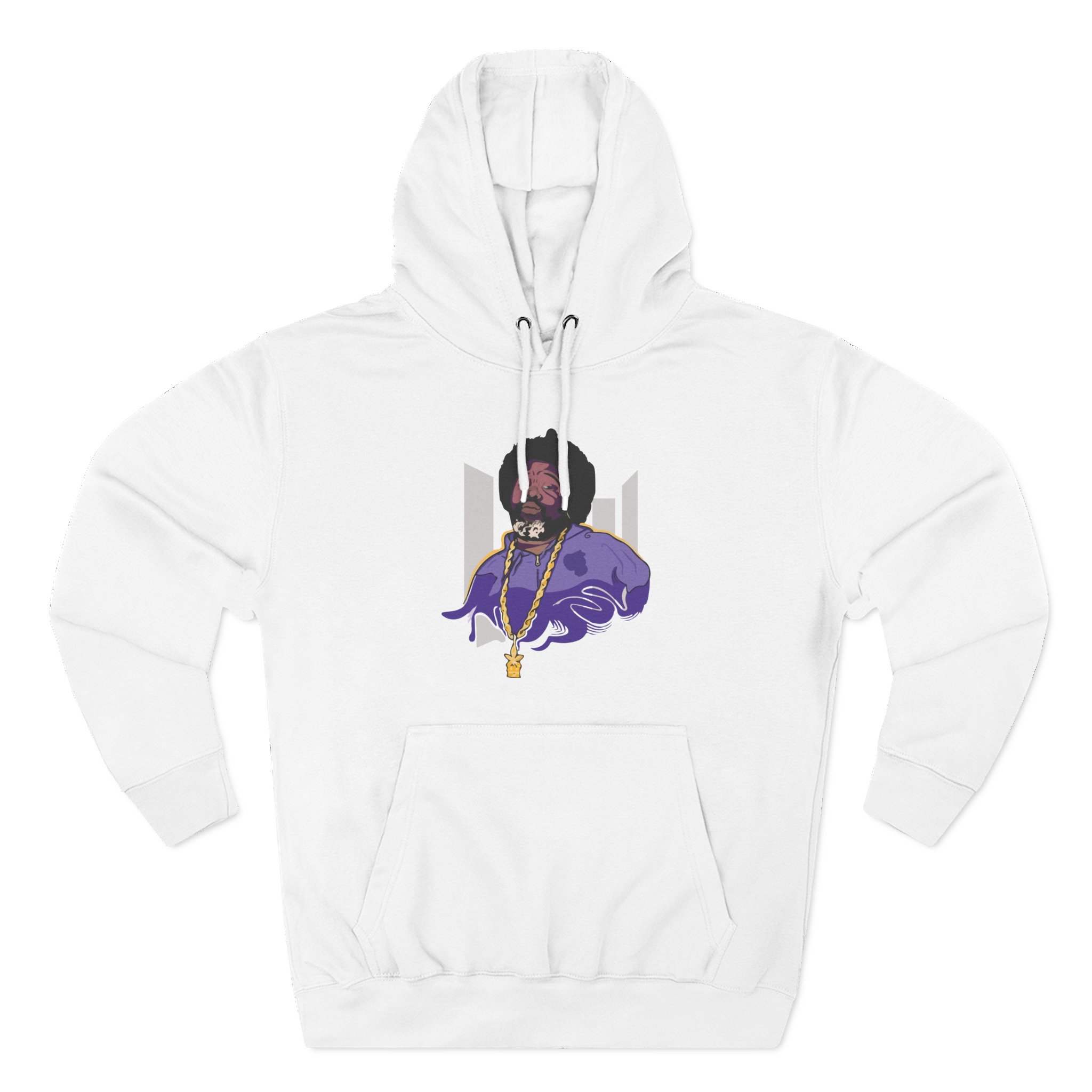 Afroman Because I got High Three-Panel Fleece Hoodie