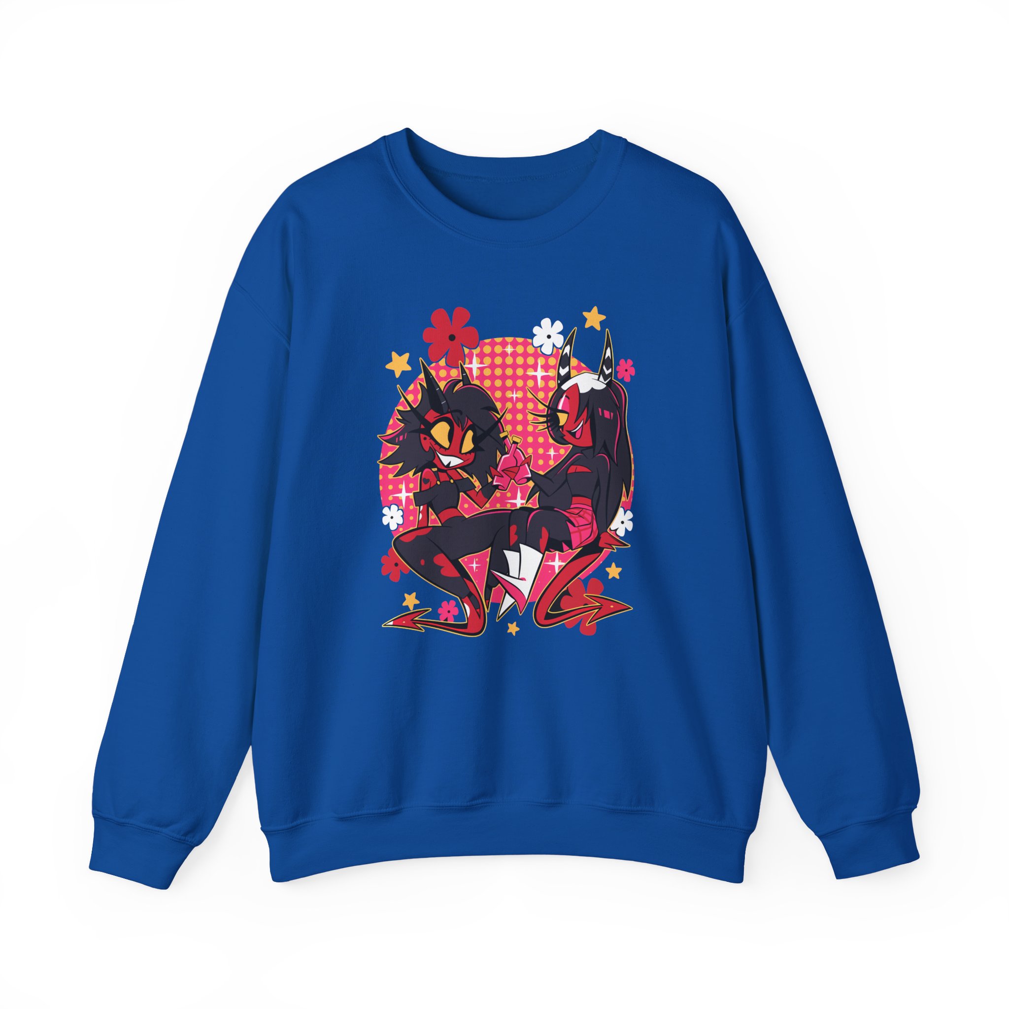 Vivziepop Hells Belles Unisex Heavy Blendâ„¢ Crewneck Sweatshirt