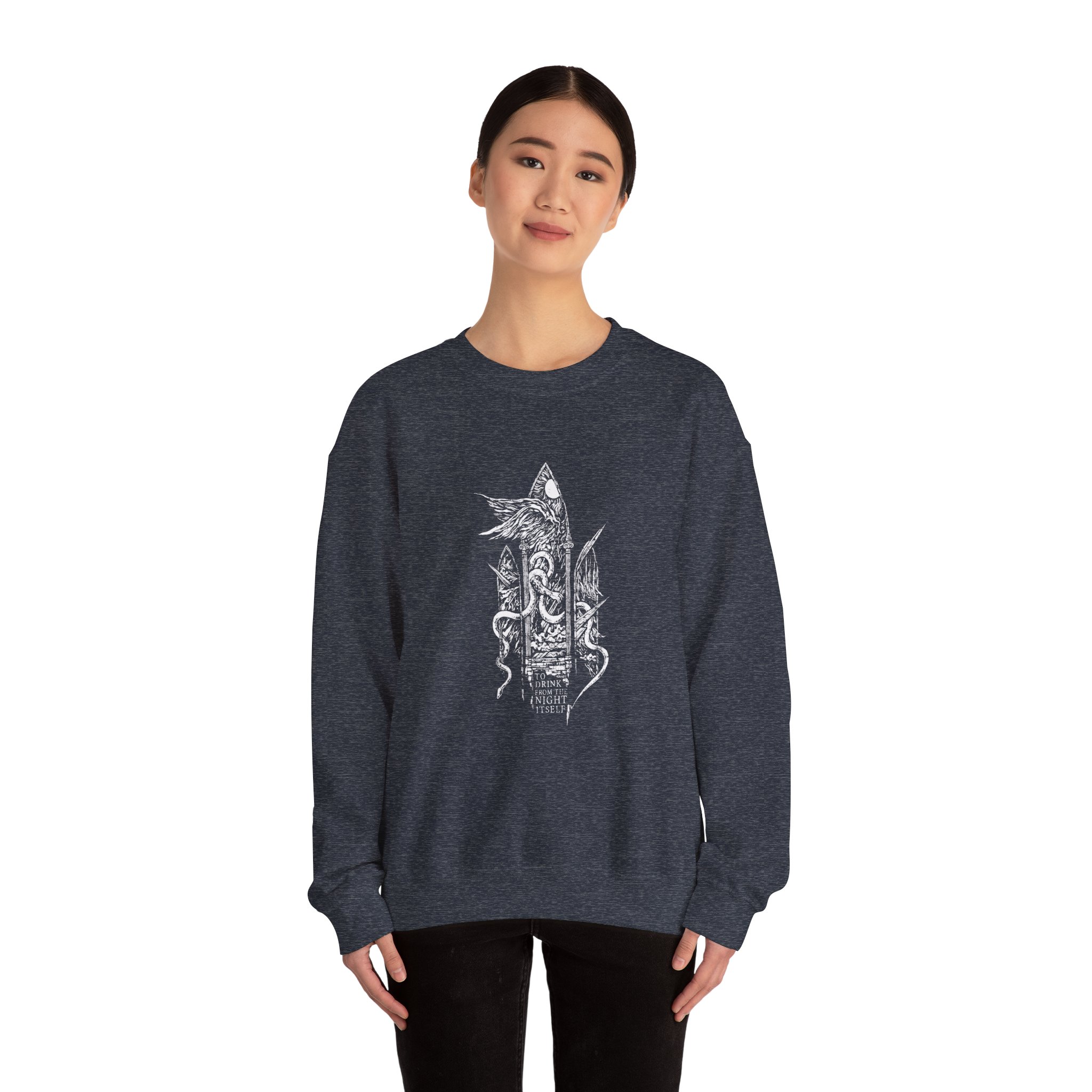 At the Gates Swedish Death Metal Since 1990 Unisex Heavy Blend Crewneck Sweatshirt