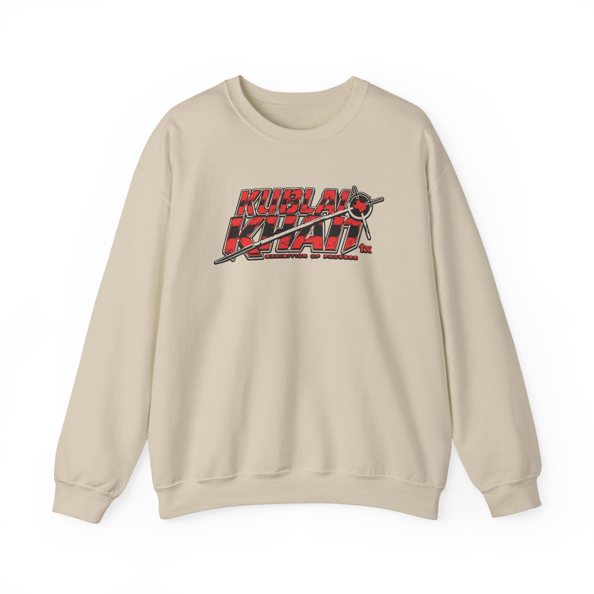 Kublai Khan Low Tech Unisex Heavy Blendâ„¢ Crewneck Sweatshirt