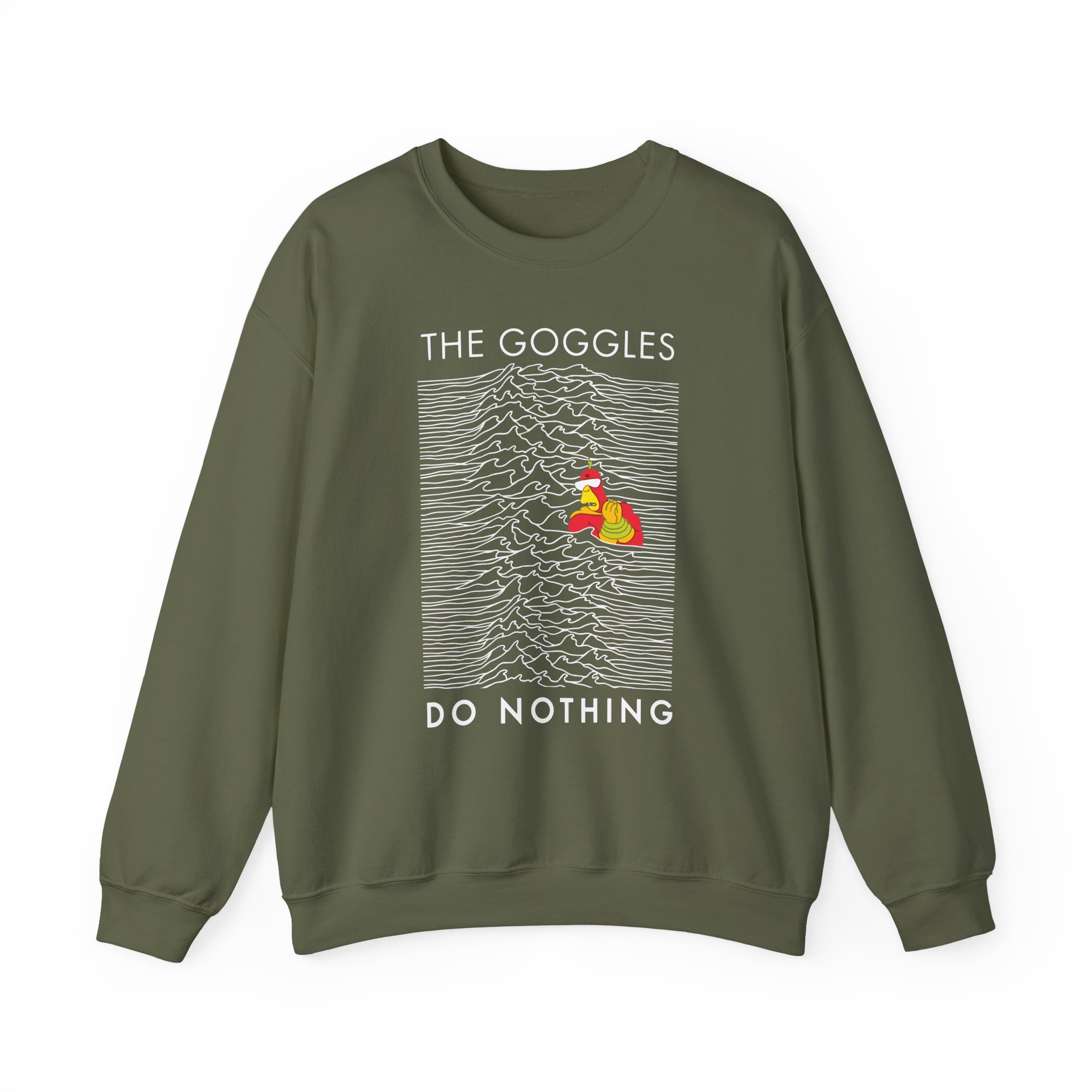 Joy Division The Goggles Do Nothing Unisex Heavy Blendâ„¢ Crewneck Sweatshirt