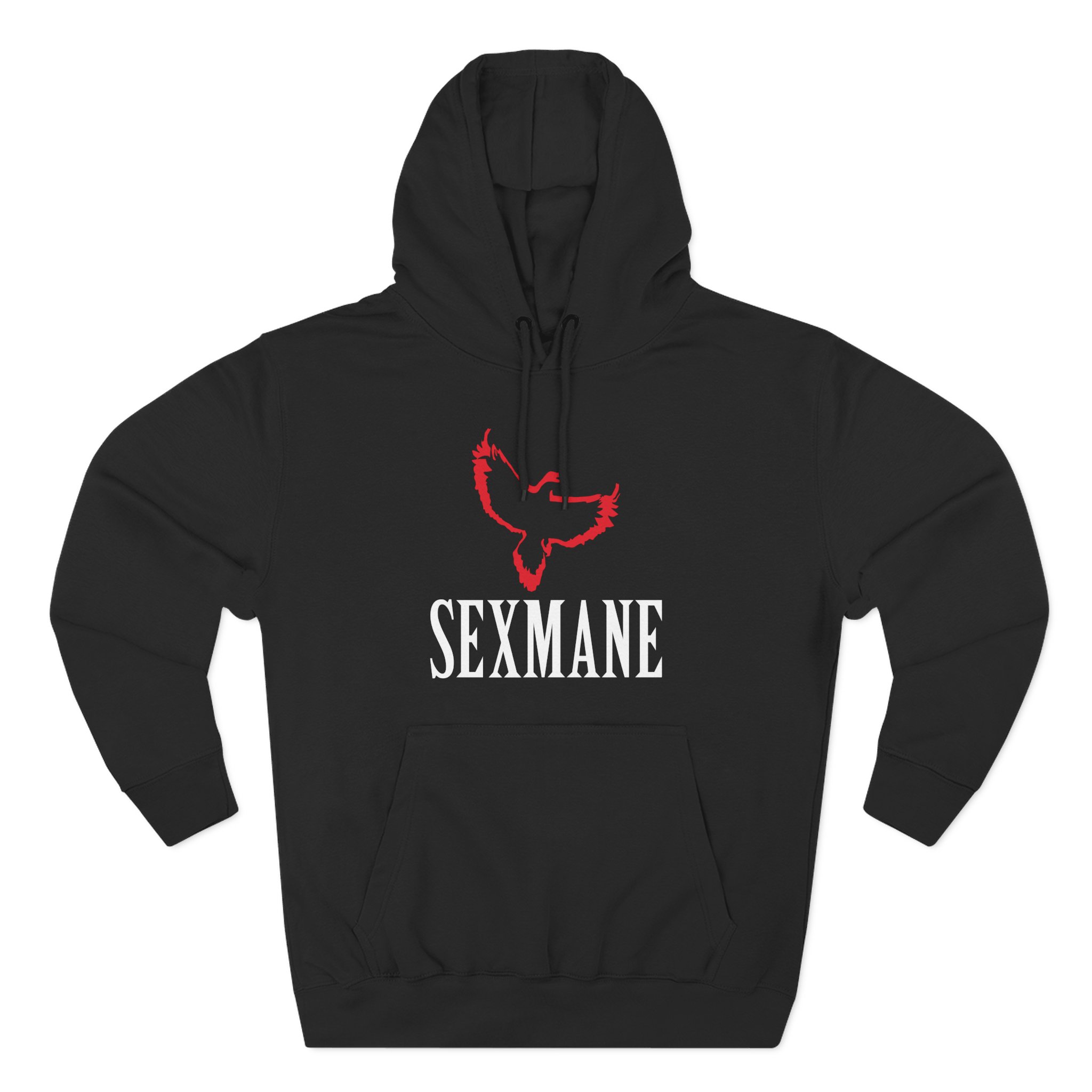 Sexmane Three-Panel Fleece Hoodie