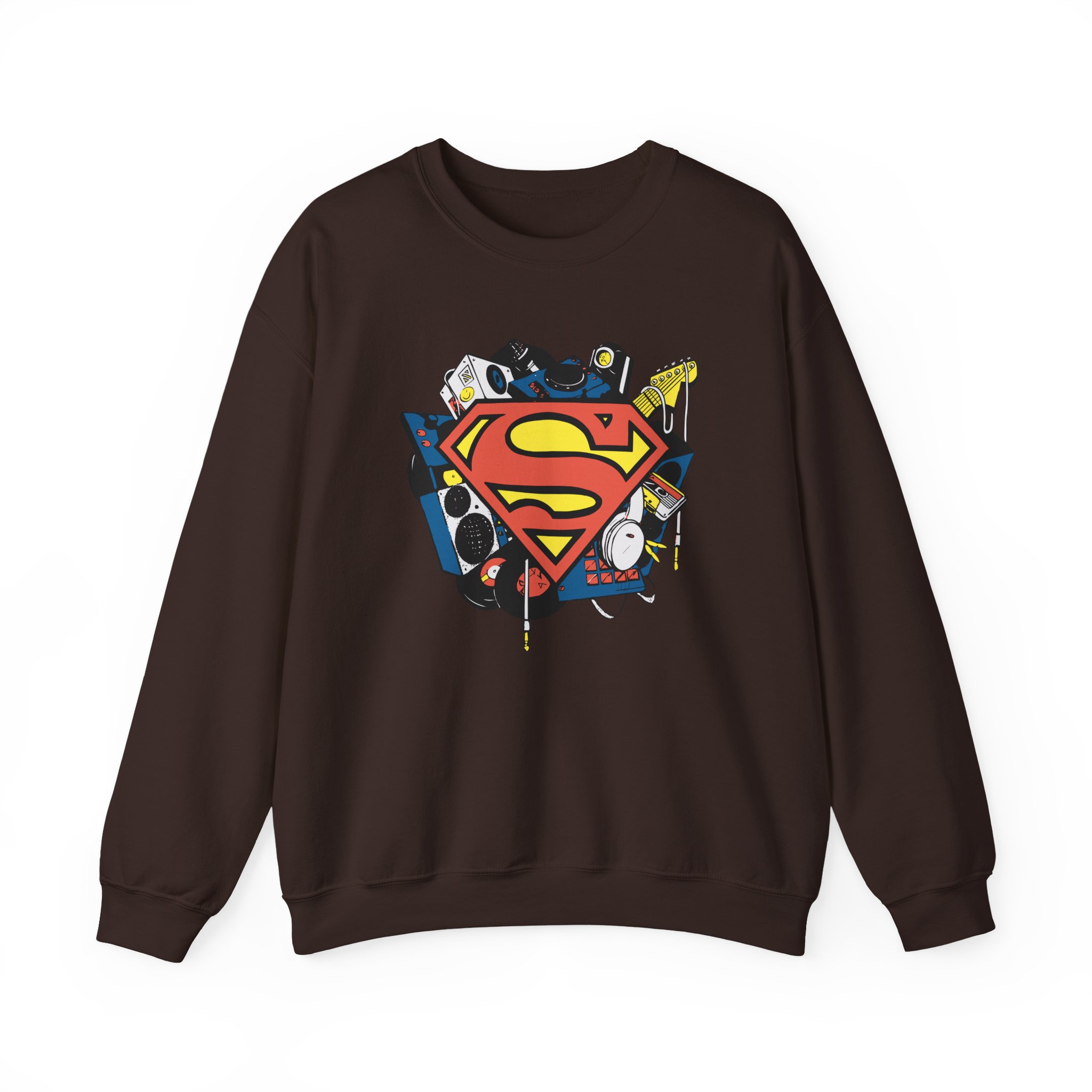 Kaskade X Superman Musician Unisex Heavy Blendâ„¢ Crewneck Sweatshirt