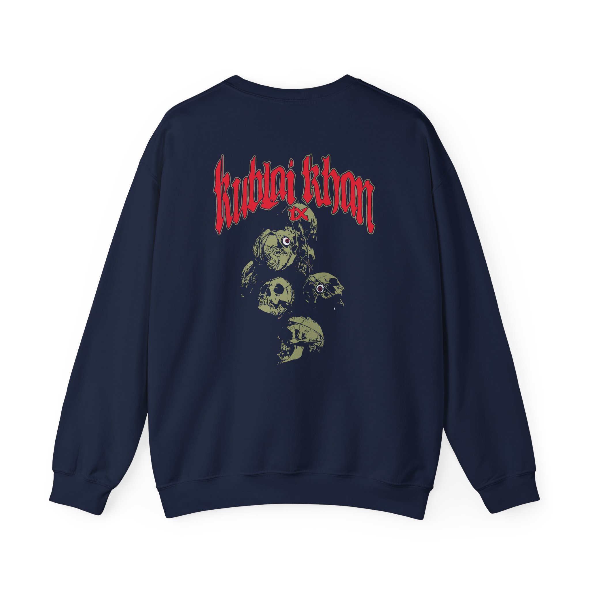 Kublai Khan - Skull Unisex Heavy Blendâ„¢ Crewneck Sweatshirt