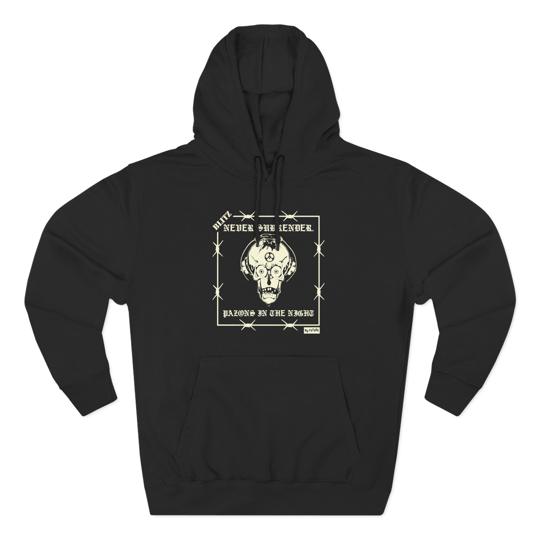 Blitz Never Surrender Three-Panel Fleece Hoodie