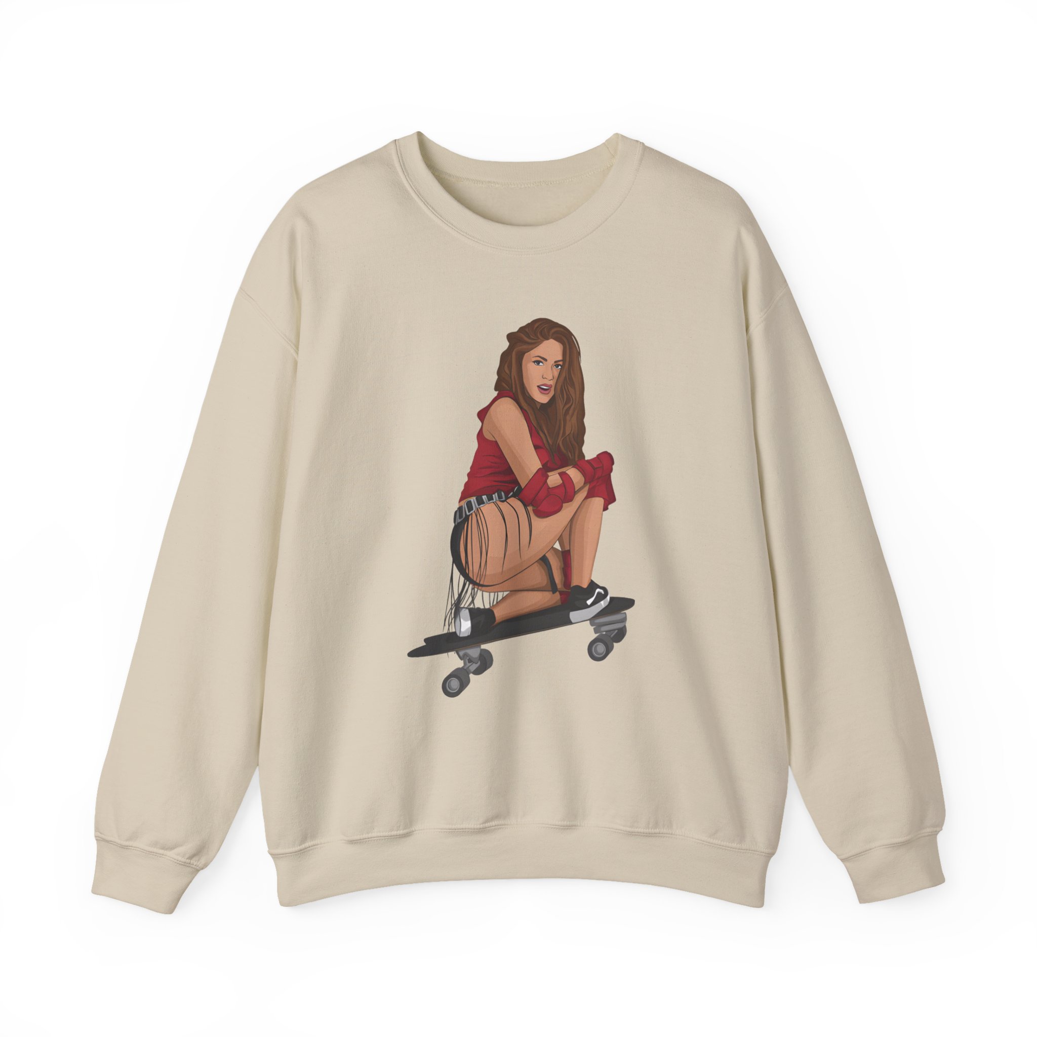 Shakira Girl Like Me Unisex Heavy Blendâ„¢ Crewneck Sweatshirt