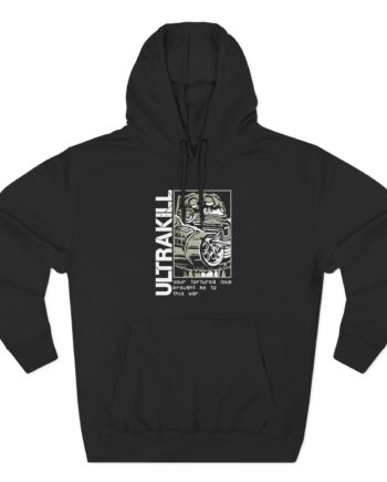Ultrakill Gutterman Three-Panel Fleece Hoodie