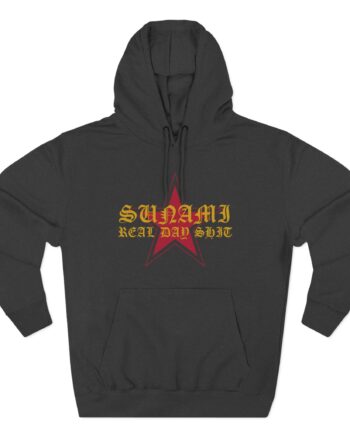 Sunami Star Three-Panel Fleece Hoodie
