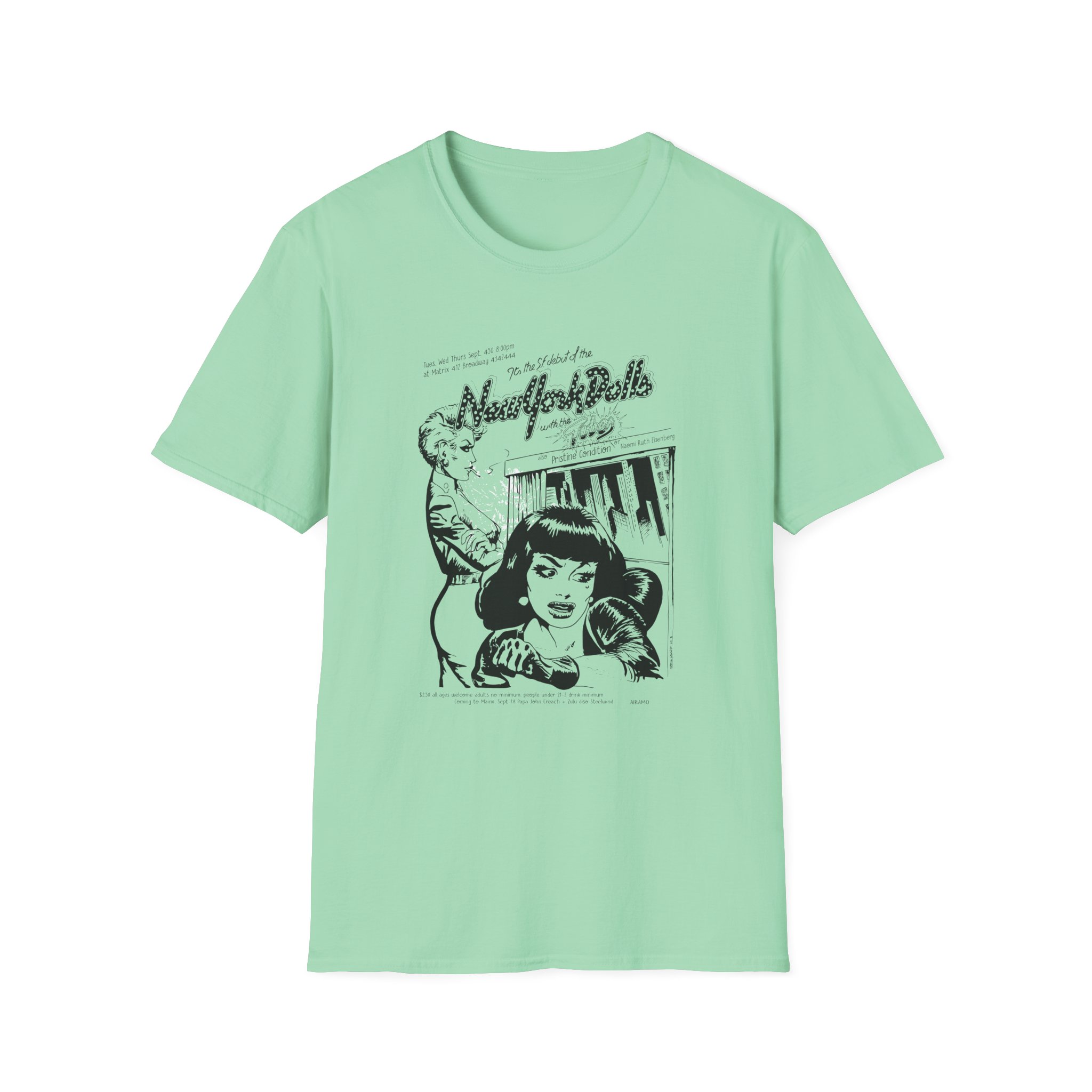 New York Dolls Unisex Softstyle T-Shirt