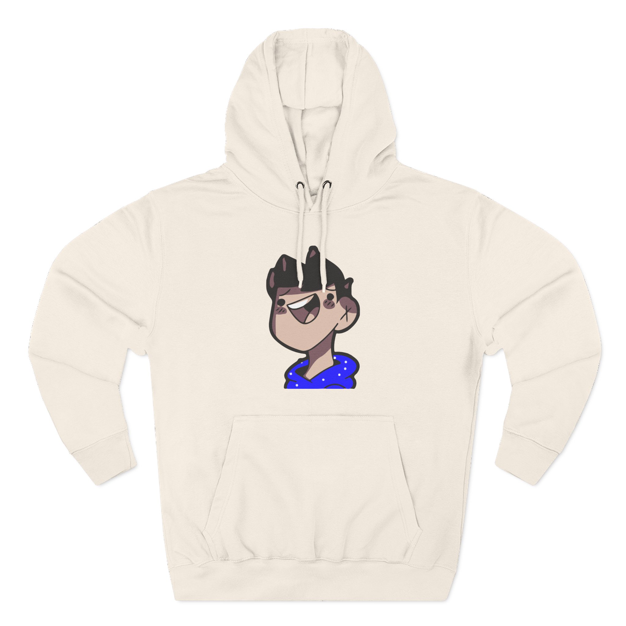 Clix Three-Panel Fleece Hoodie