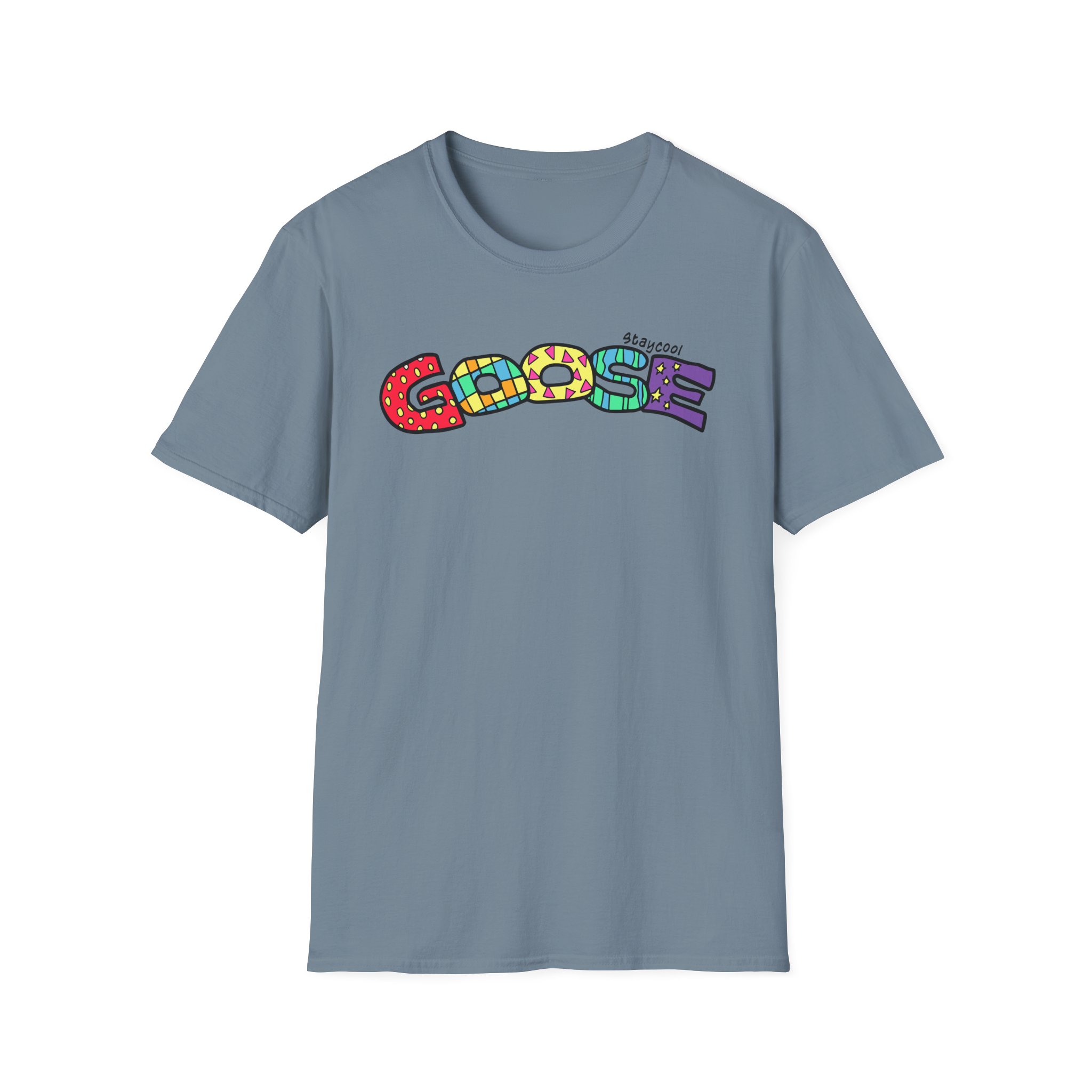 Goose x Staycool Rainbow Unisex Softstyle T-Shirt