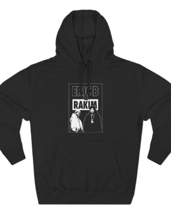 Eric B Rakim Blackout Three-Panel Fleece Hoodie