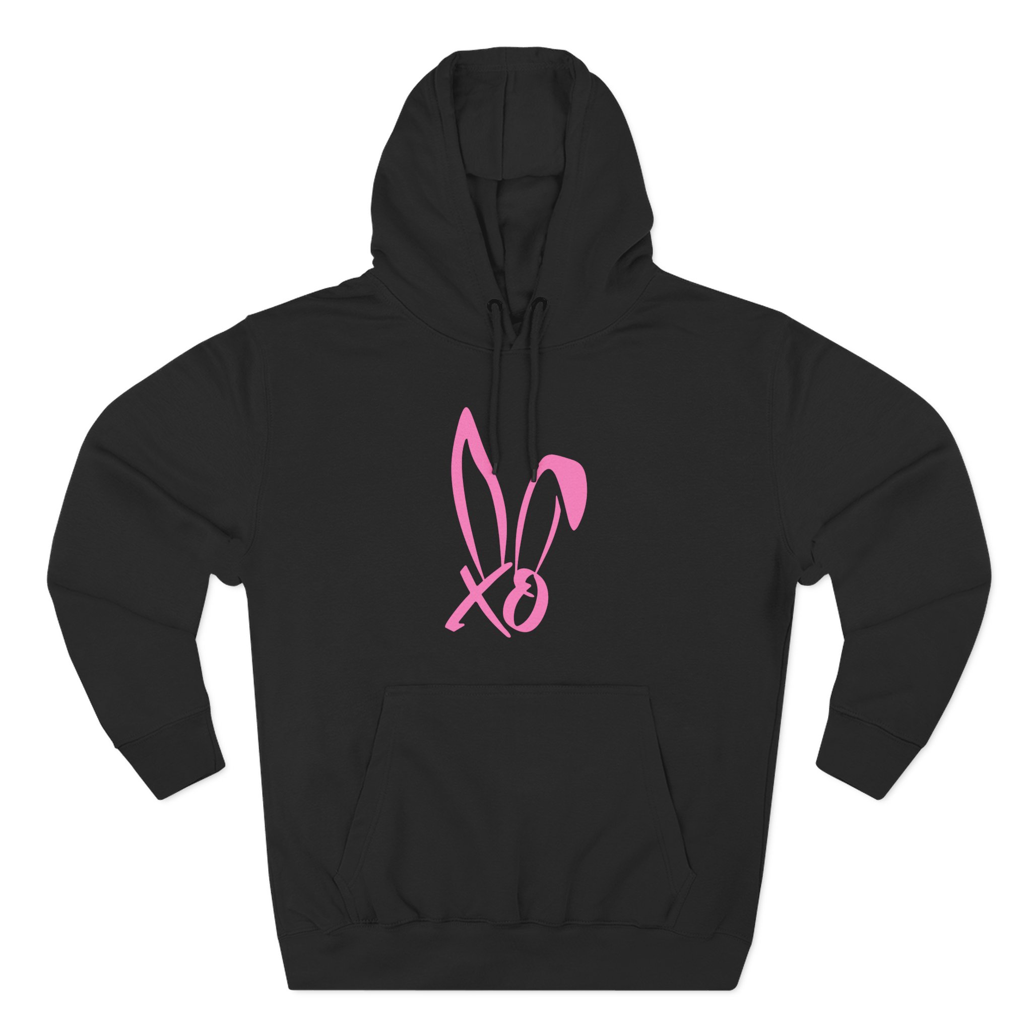 Bunnie Xo Logo Three-Panel Fleece Hoodie