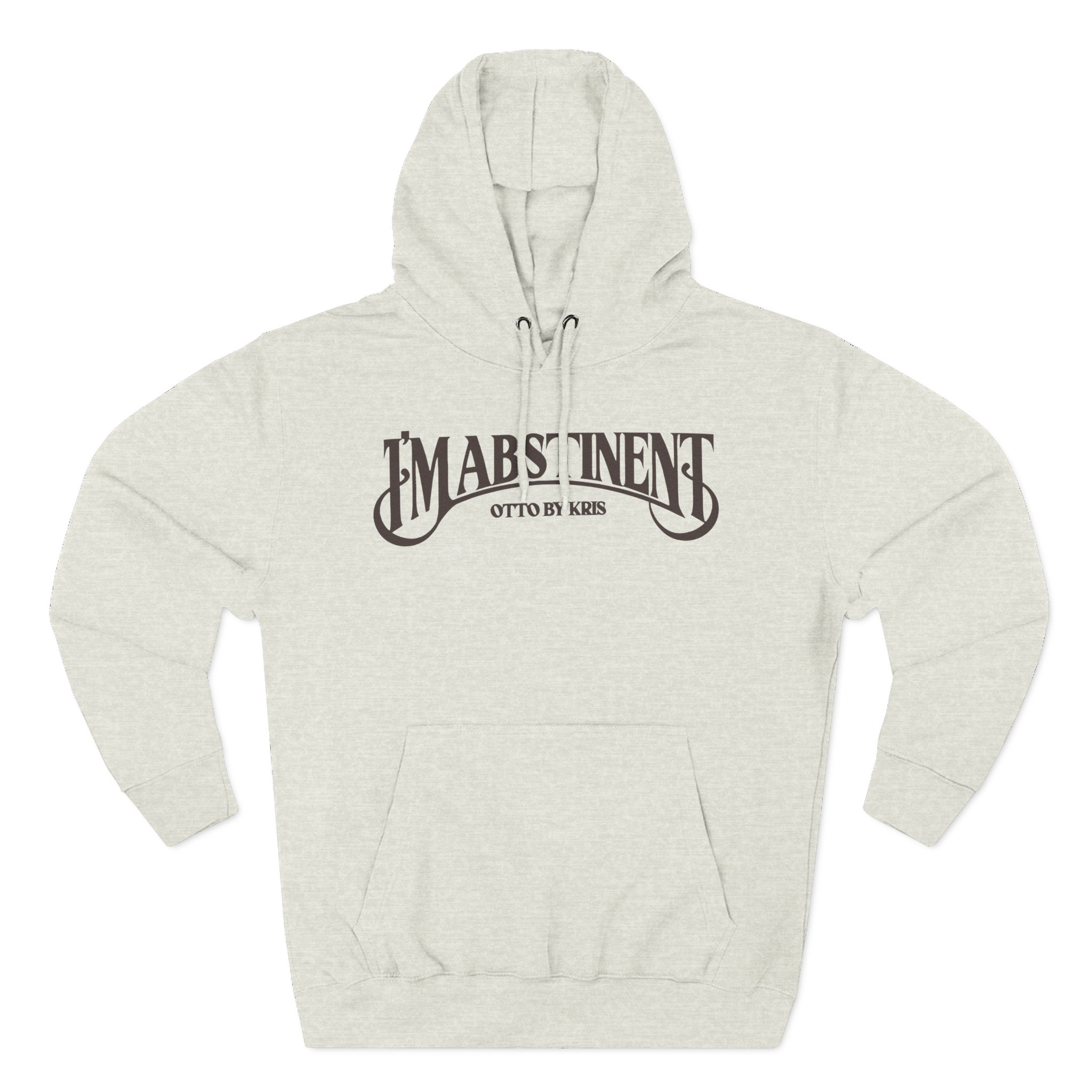 Kallmekris I'm Abstinent Three-Panel Fleece Hoodie
