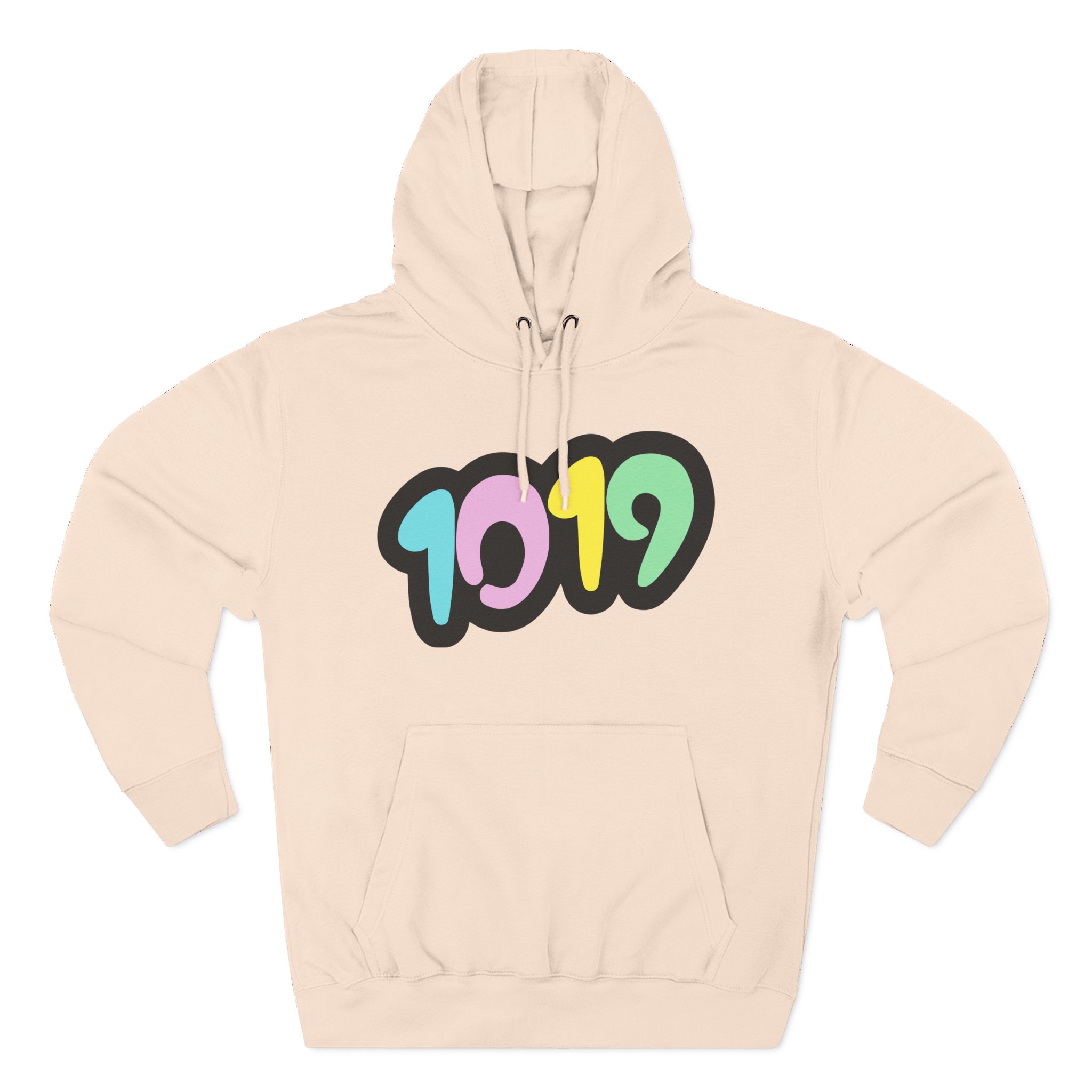 lucio 1019 Three-Panel Fleece Hoodie