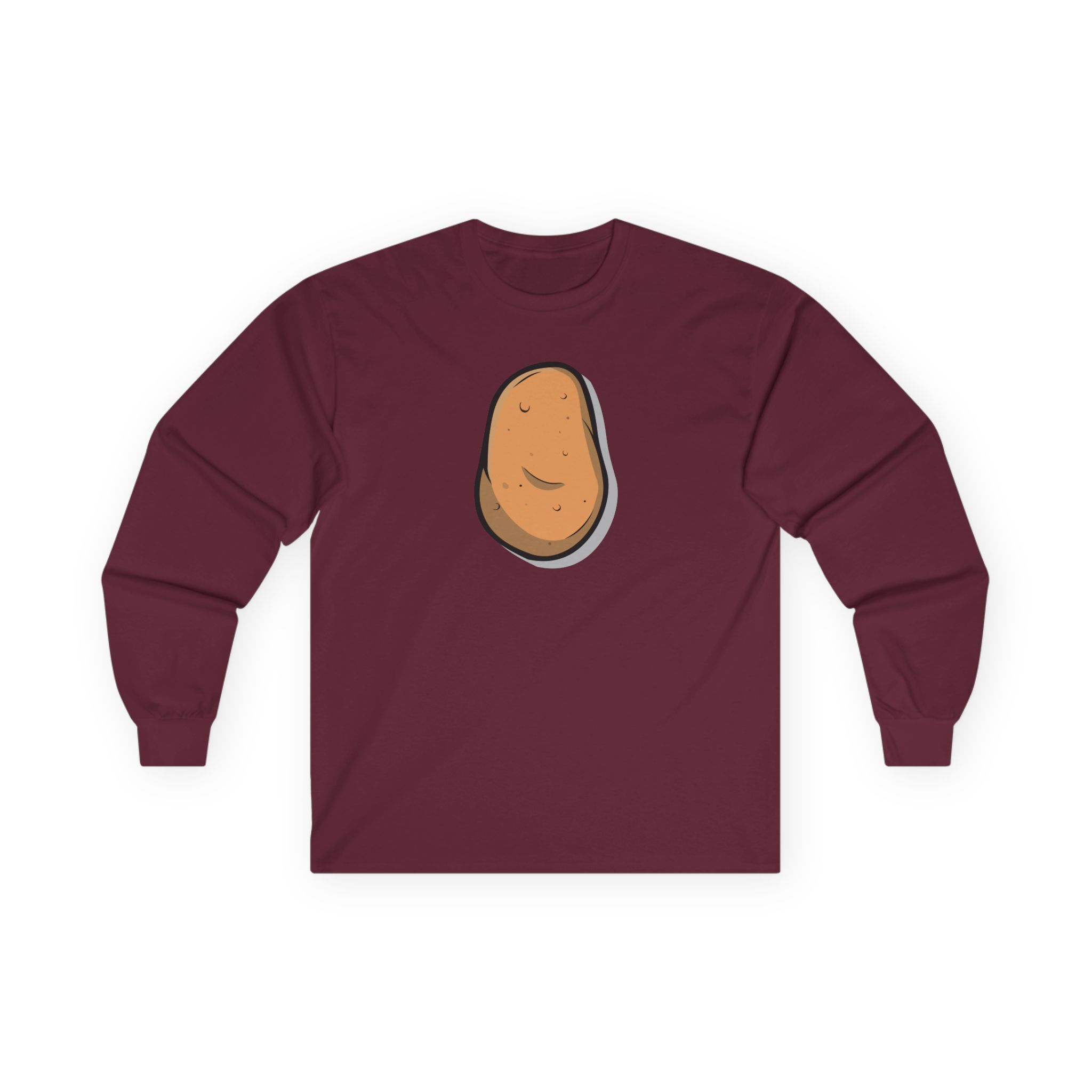 Slogoman Potato Unisex Ultra Cotton Long Sleeve Tee