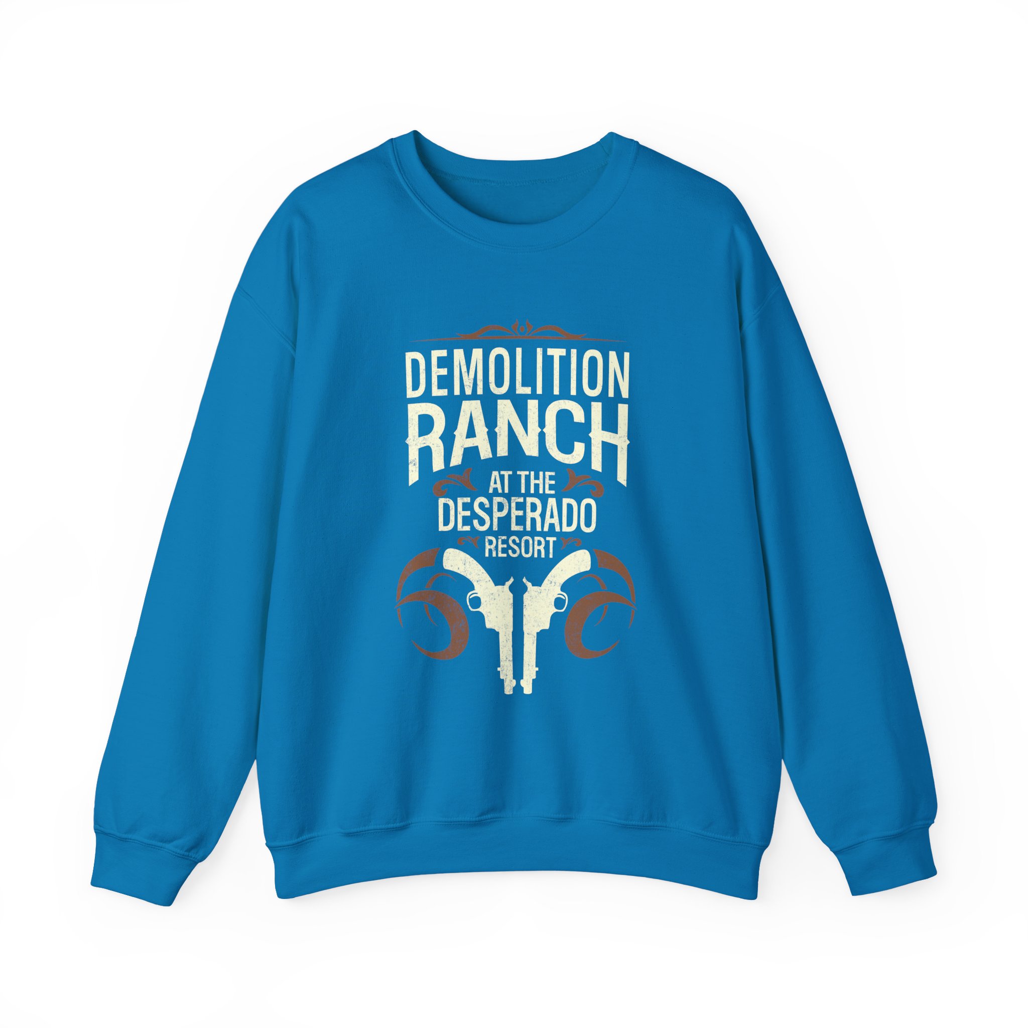 Demolition Ranch at the Desperado Resort Unisex Heavy Blendâ„¢ Crewneck Sweatshirt