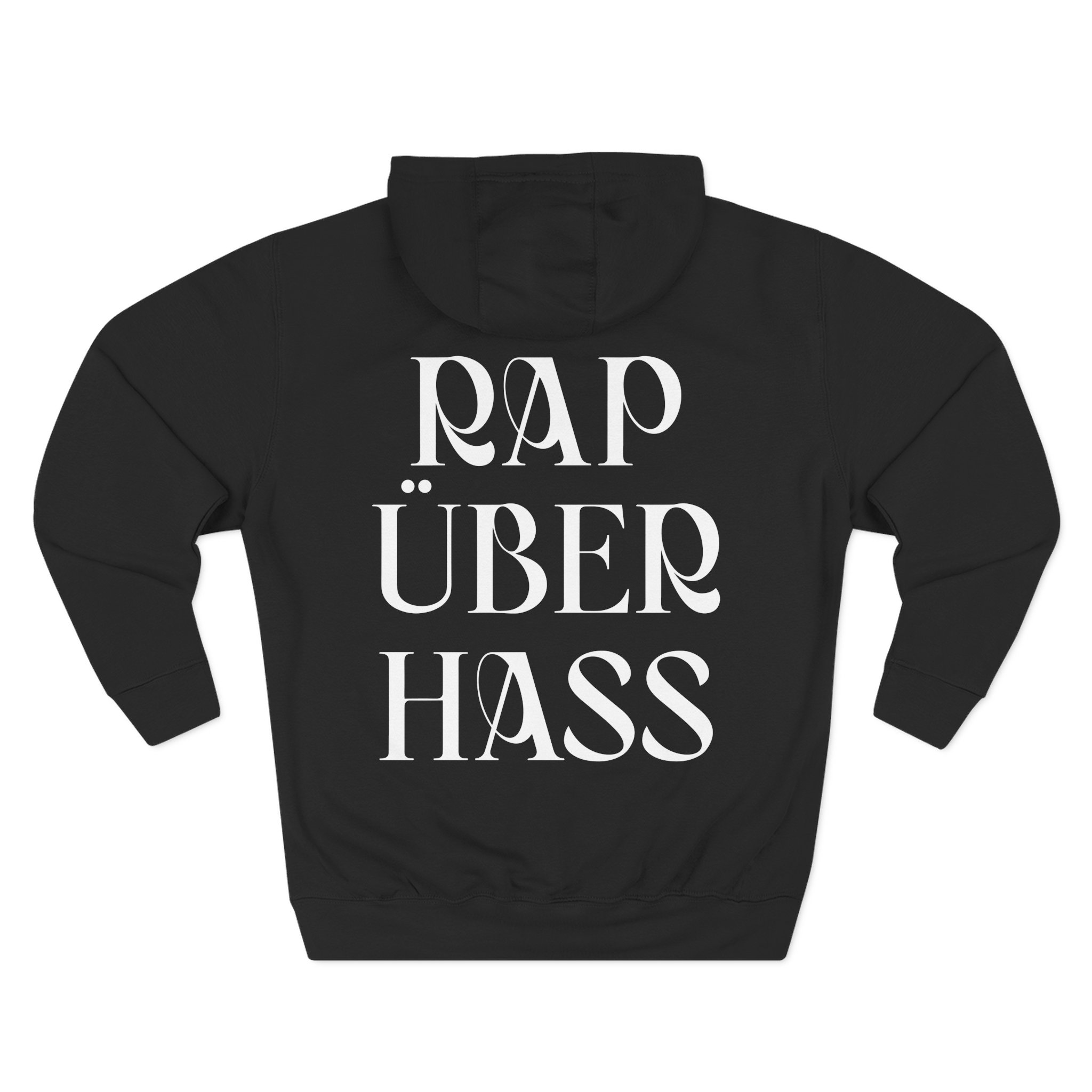Kiz Rap About Hate Cover Three-Panel Fleece Hoodie