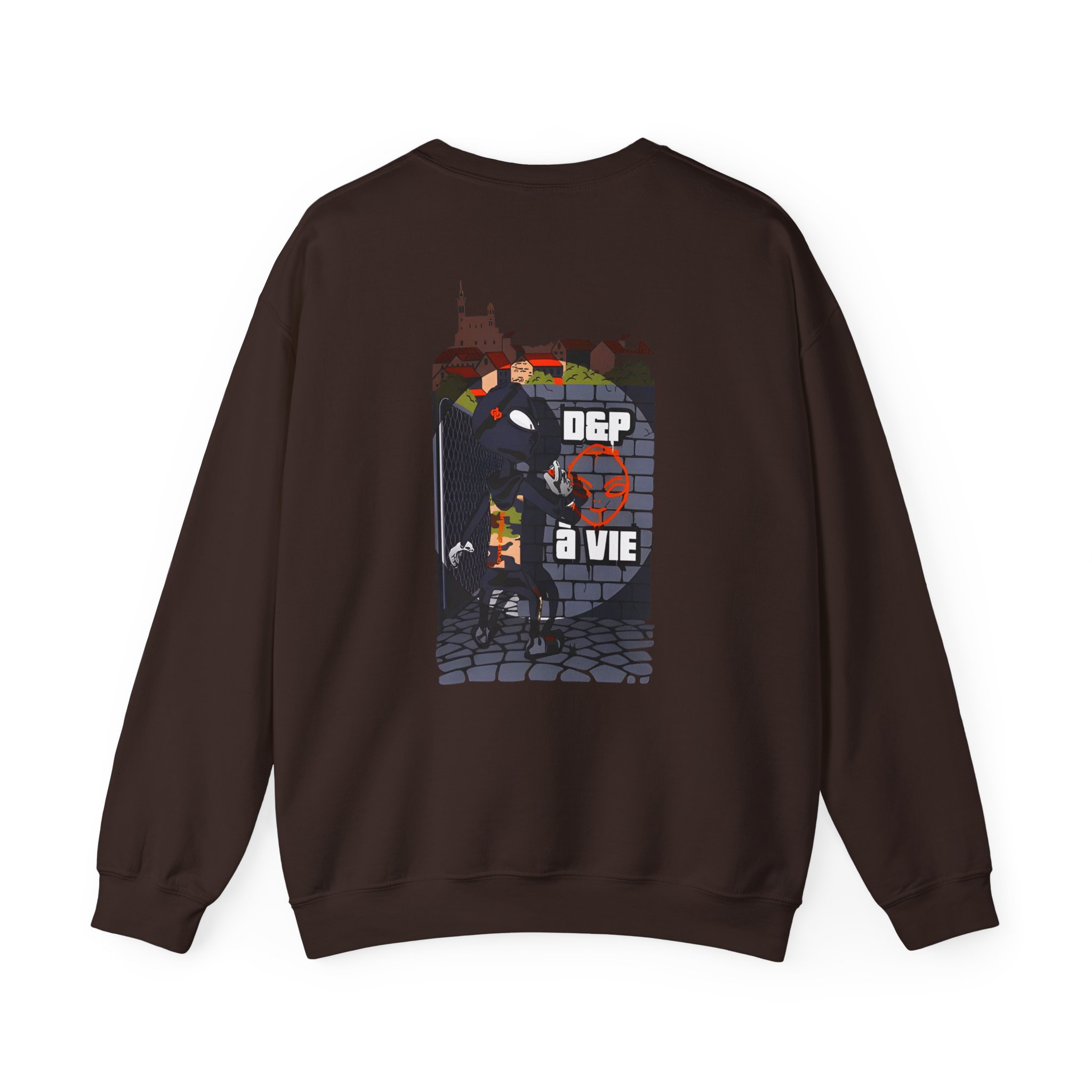 Jul D&p for Life Unisex Heavy Blendâ„¢ Crewneck Sweatshirt