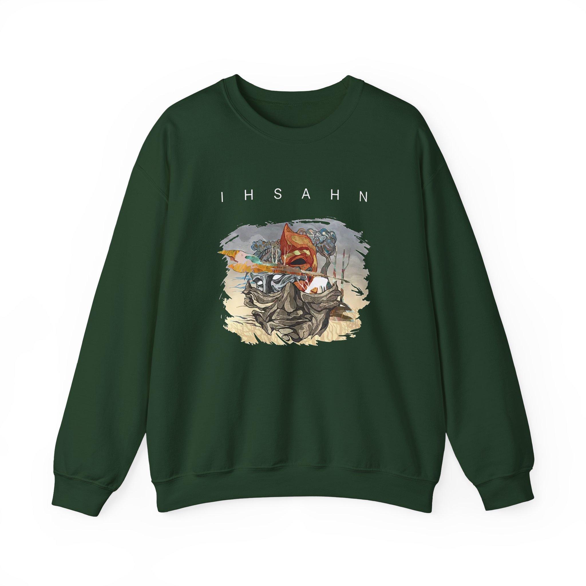 Ihsahn Twice Born Unisex Heavy Blendâ„¢ Crewneck Sweatshirt