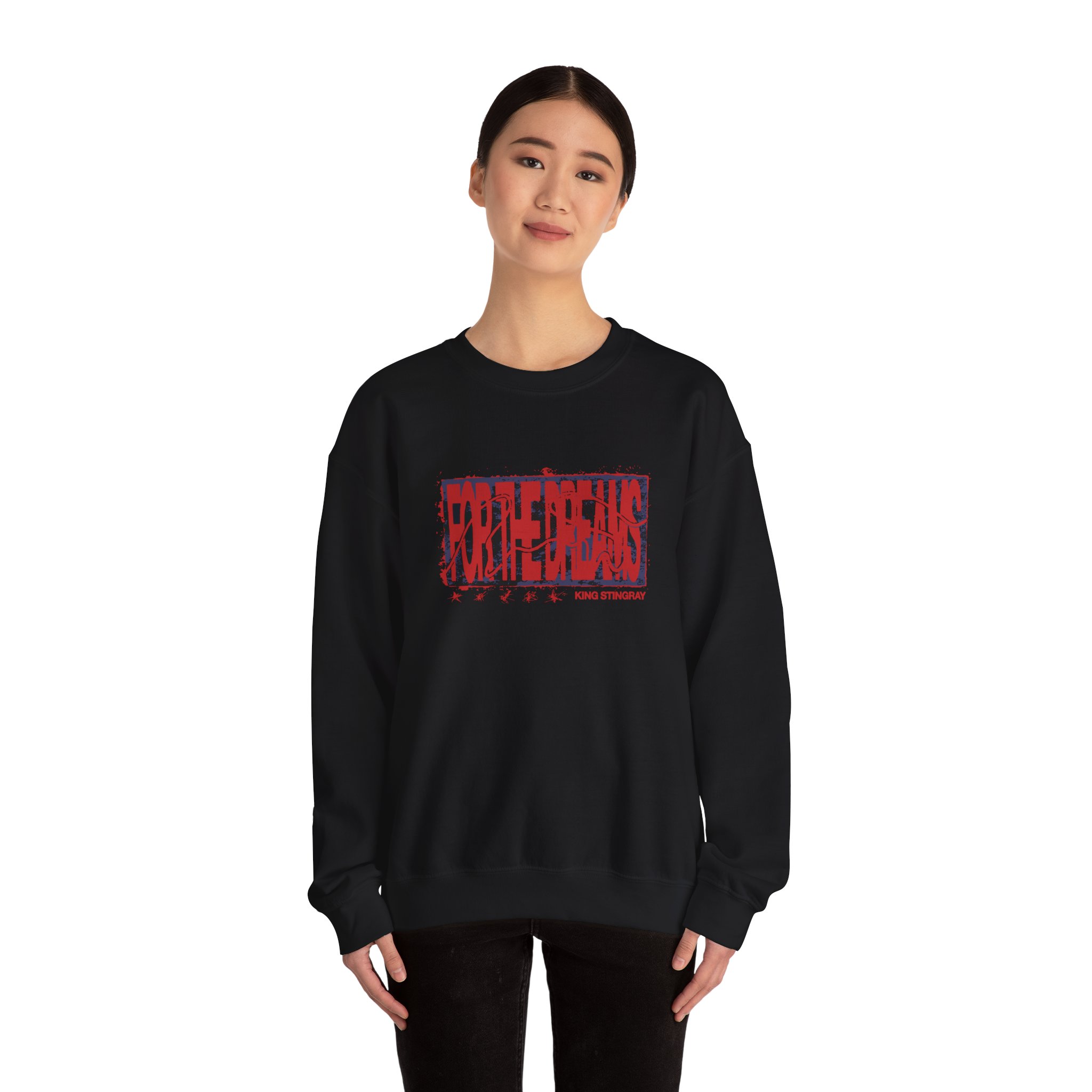 King Stingray for the Dreams Unisex Heavy Blendâ„¢ Crewneck Sweatshirt