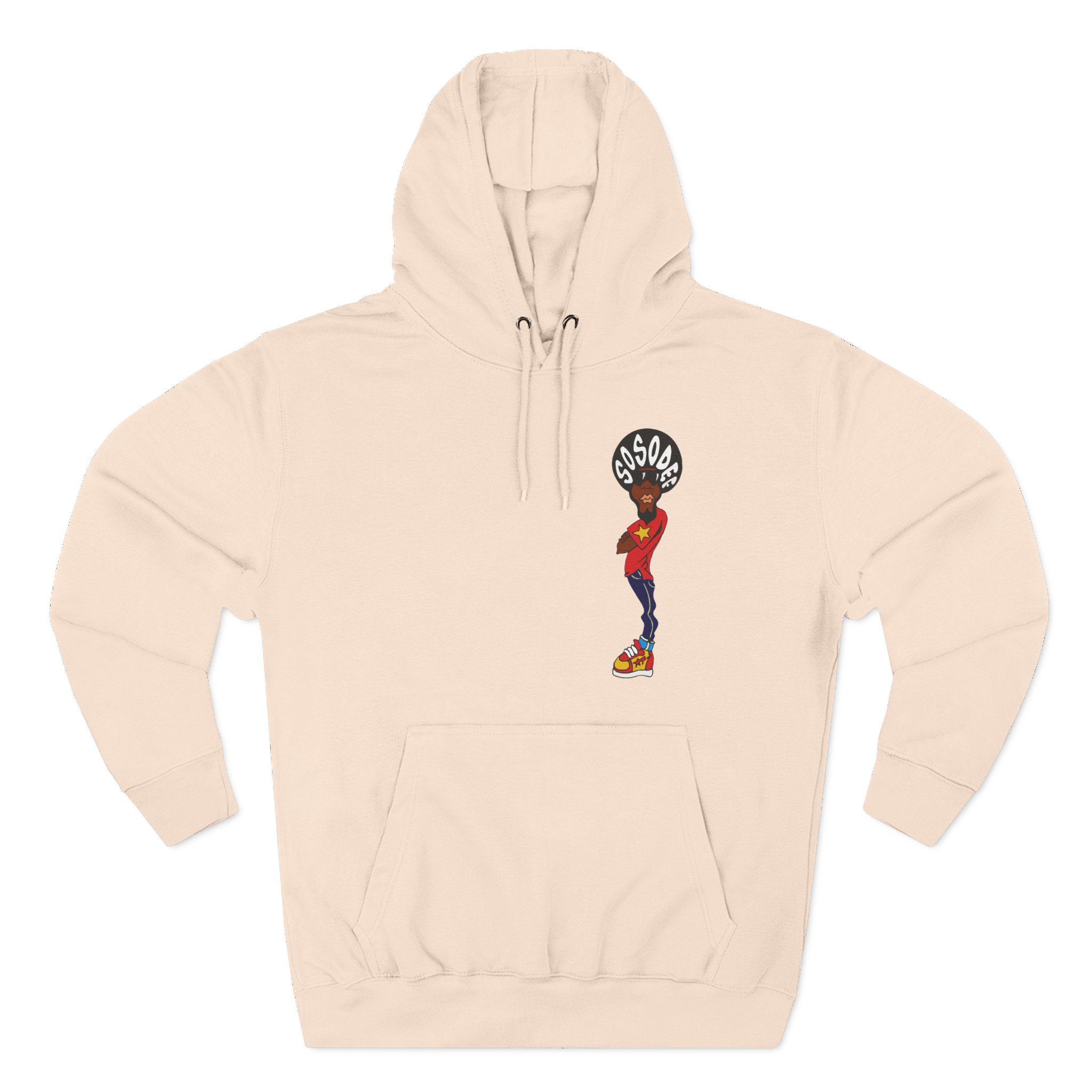 Afroman So So Def Afroman Three-Panel Fleece Hoodie