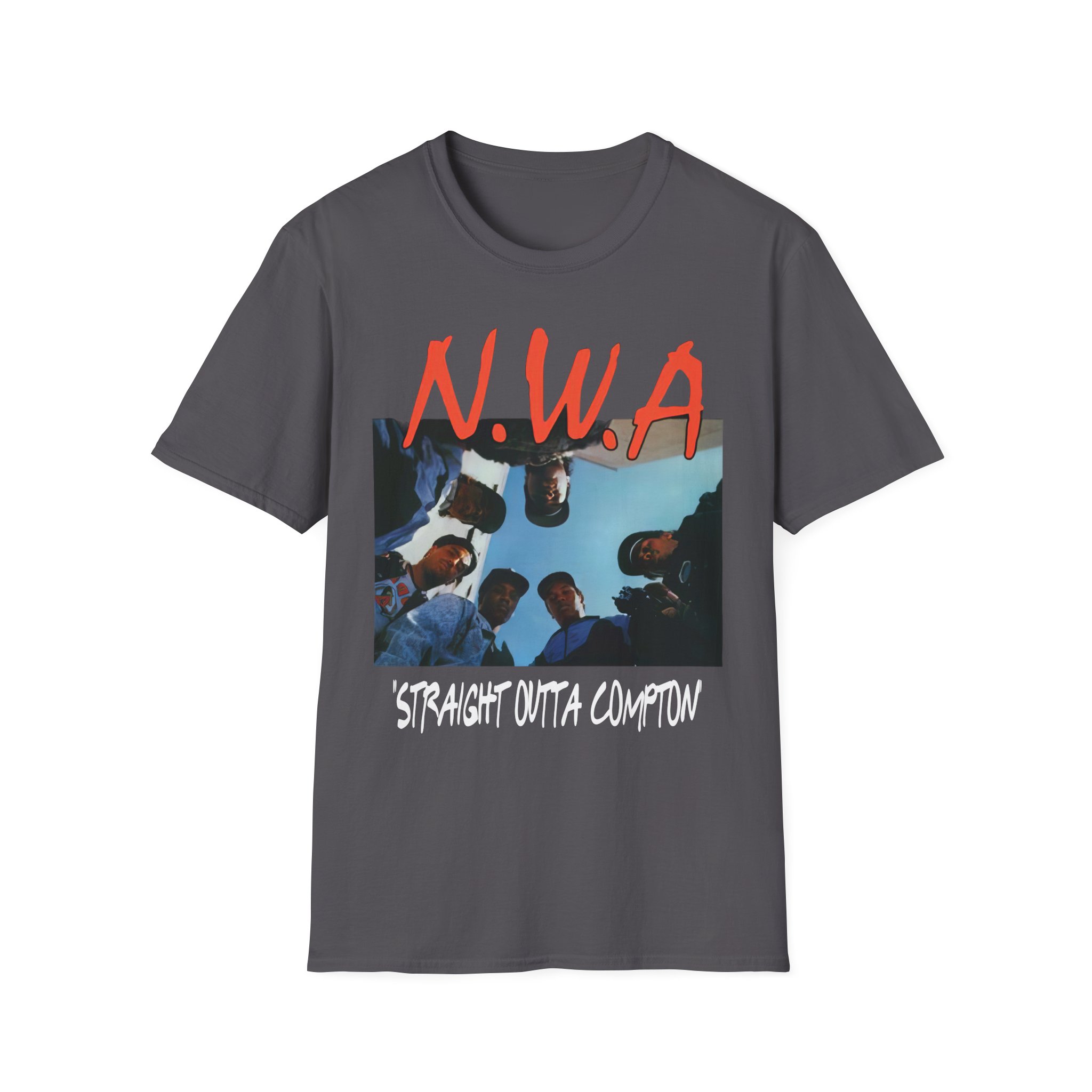 NWA Straight Outta Compton Unisex Softstyle T-Shirt