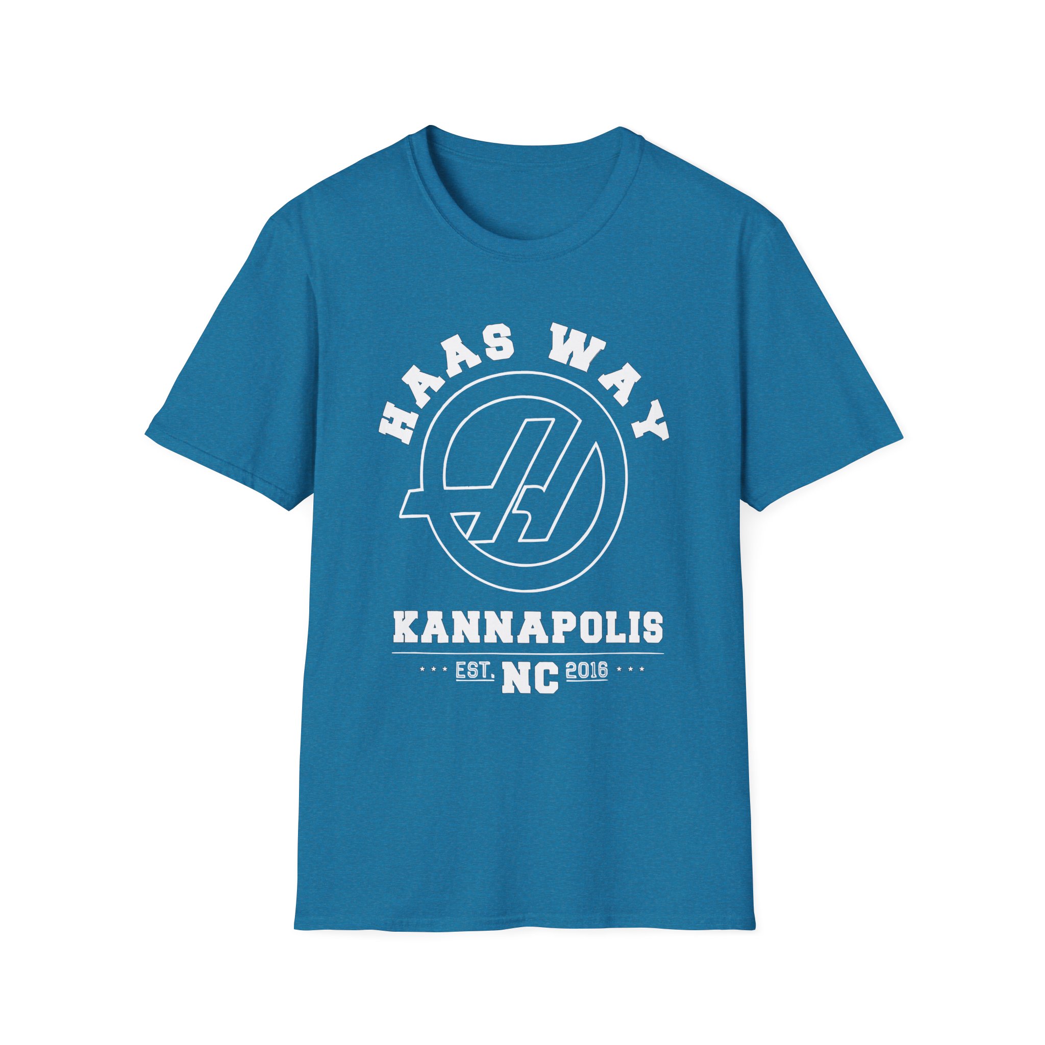 Haas F1 Haas Way Kannapolis Unisex Softstyle T-Shirt