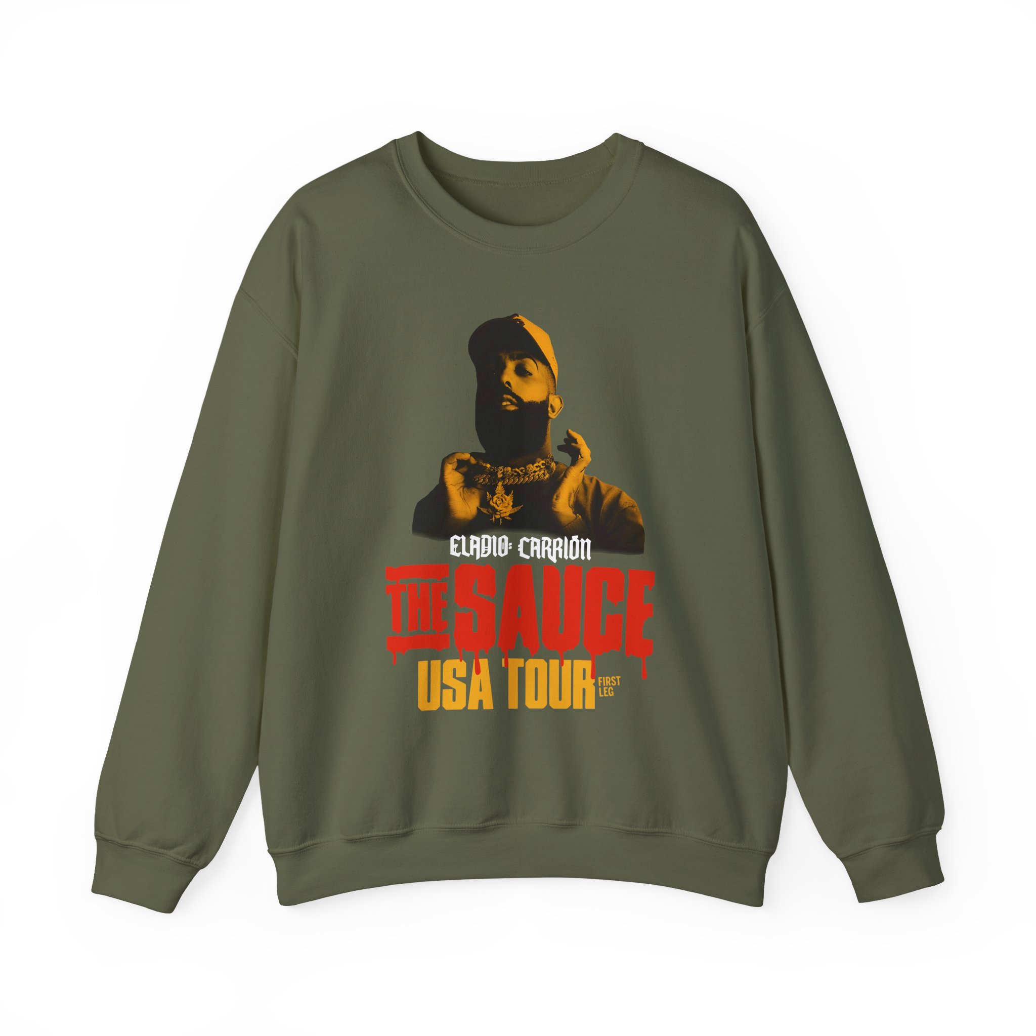 Sauce Boyz Usa Tour Unisex Heavy Blendâ„¢ Crewneck Sweatshirt