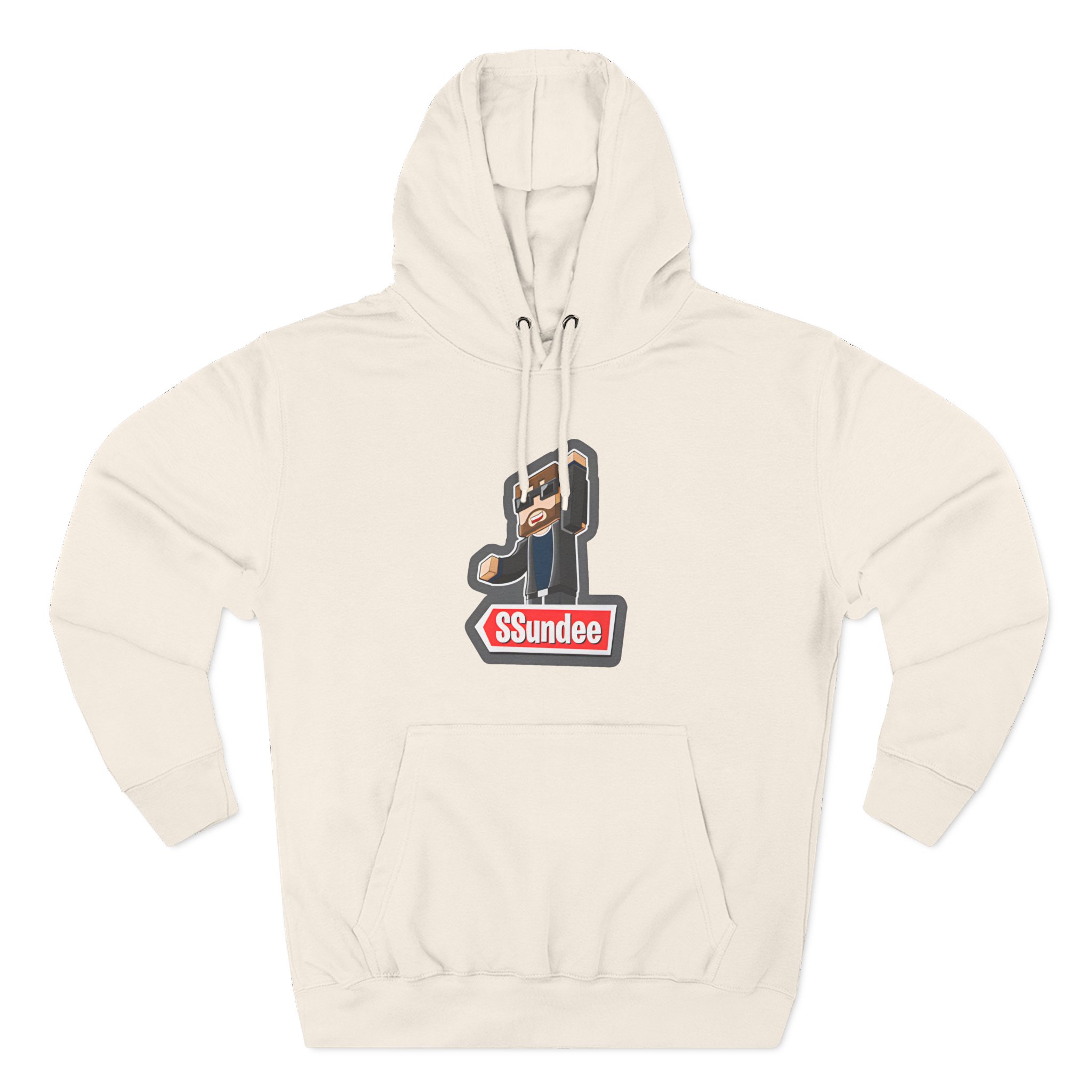 Ssundee Three-Panel Fleece Hoodie