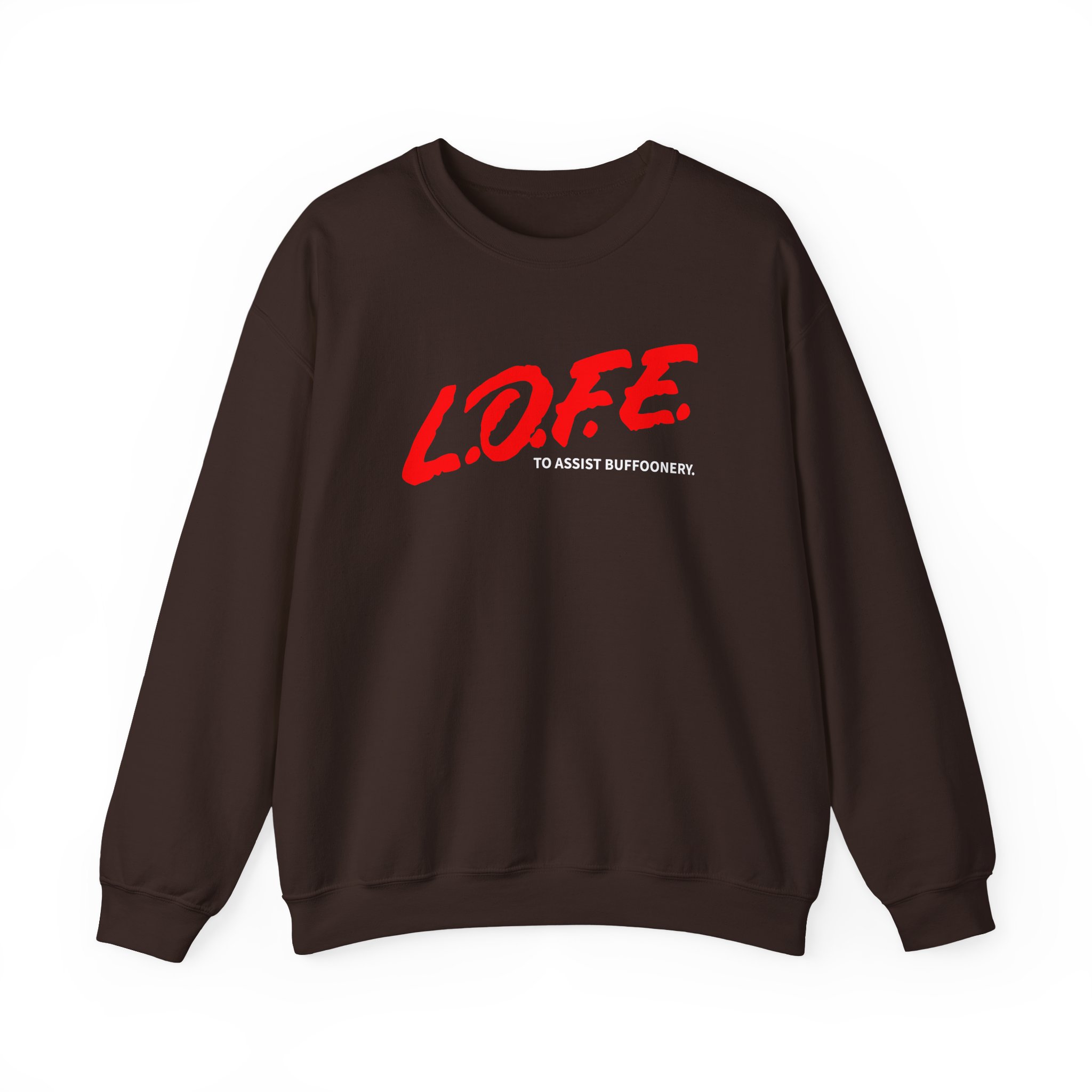 Lofe to Assist Buffoonery Unisex Heavy Blendâ„¢ Crewneck Sweatshirt