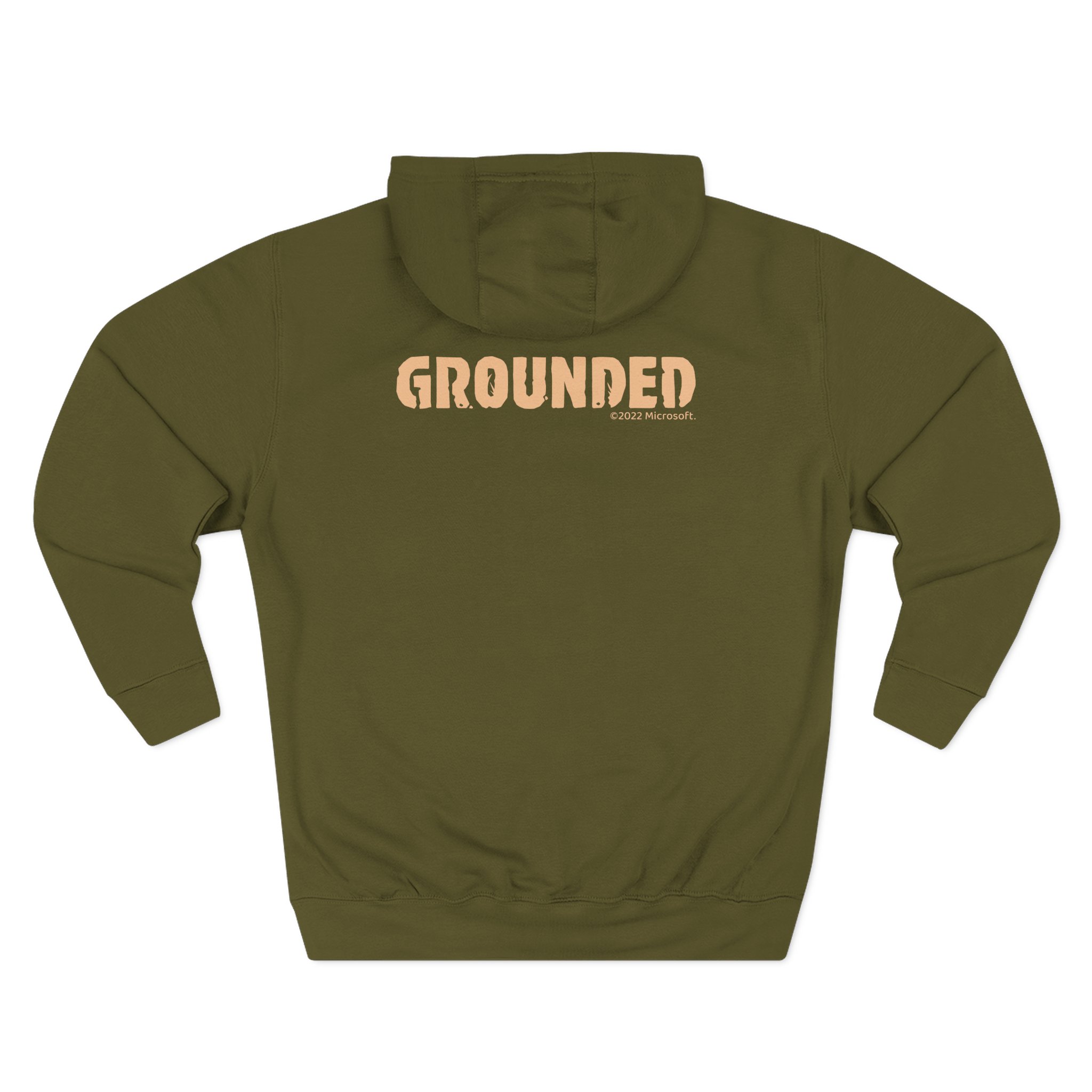 Grounded Danger Dumpling Three-Panel Fleece Hoodie